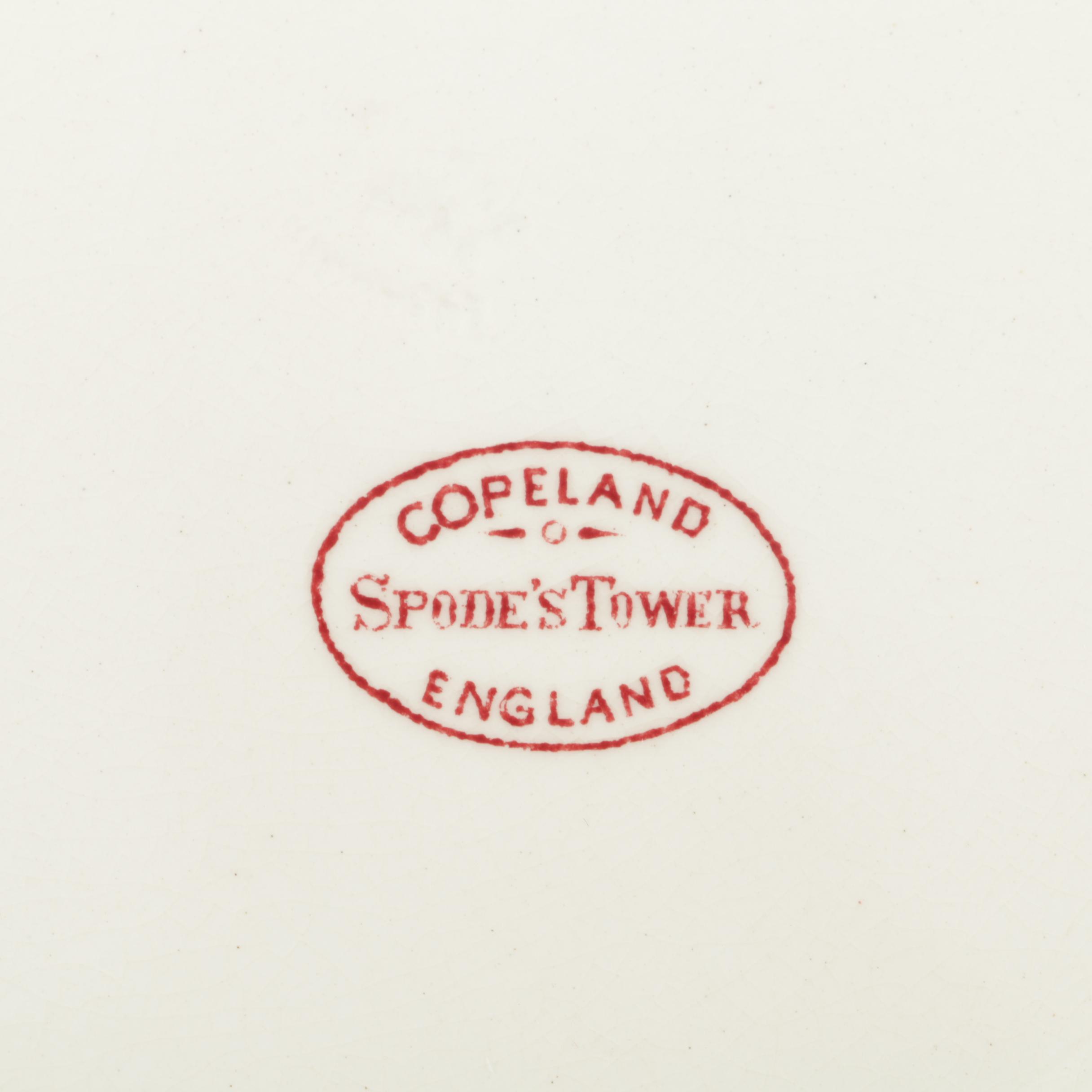 Vintage Copeland Spode "Tower" Bone China Plates