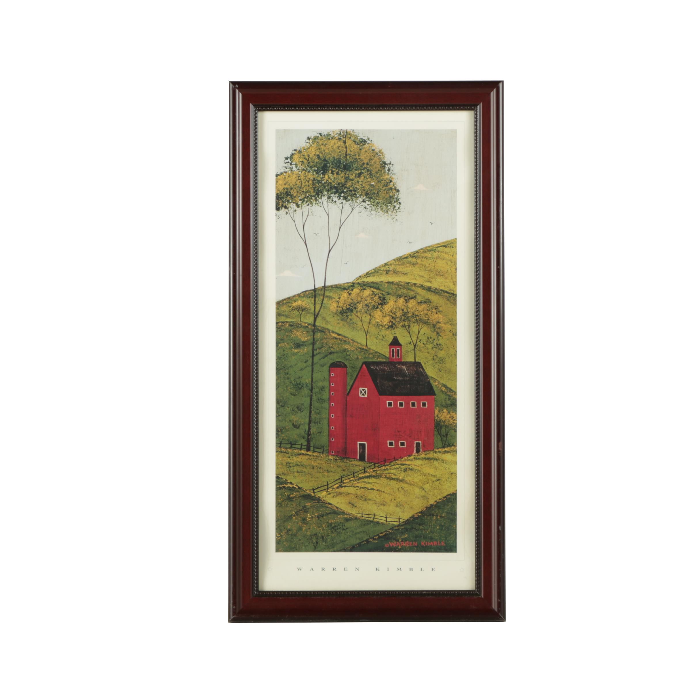 Reproduction Print on Paper after Warren Kimble