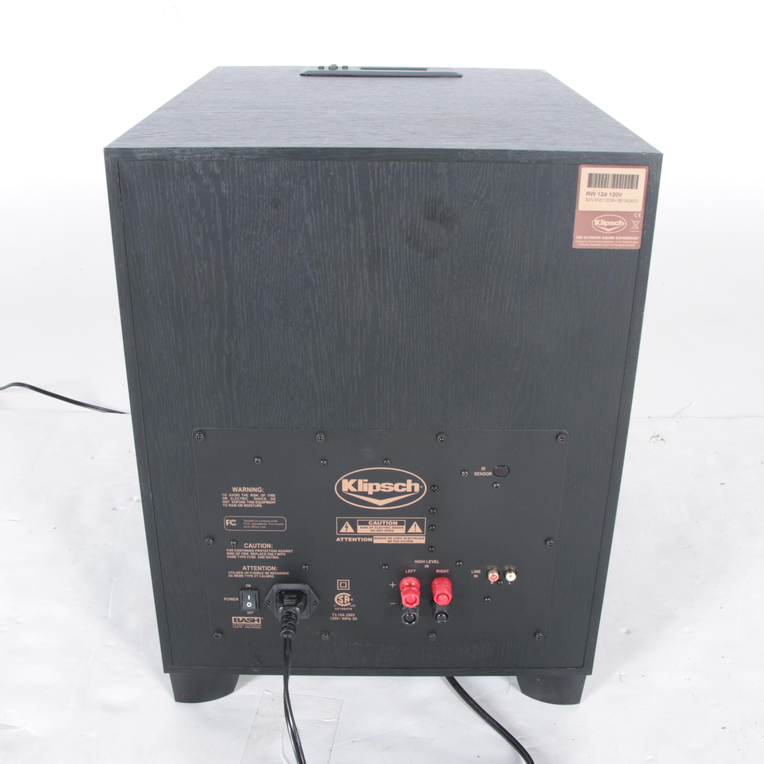 Klipsch RW-12D Subwoofer