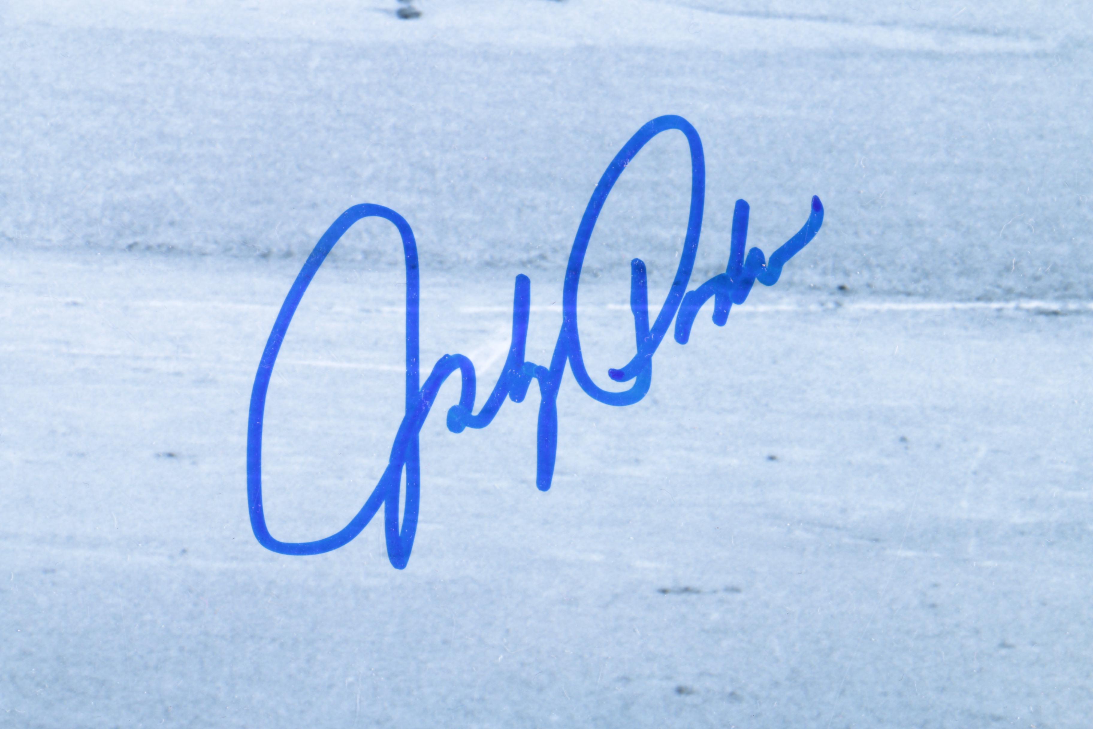 Signed Johnny Podres and Collection of World Series Programs