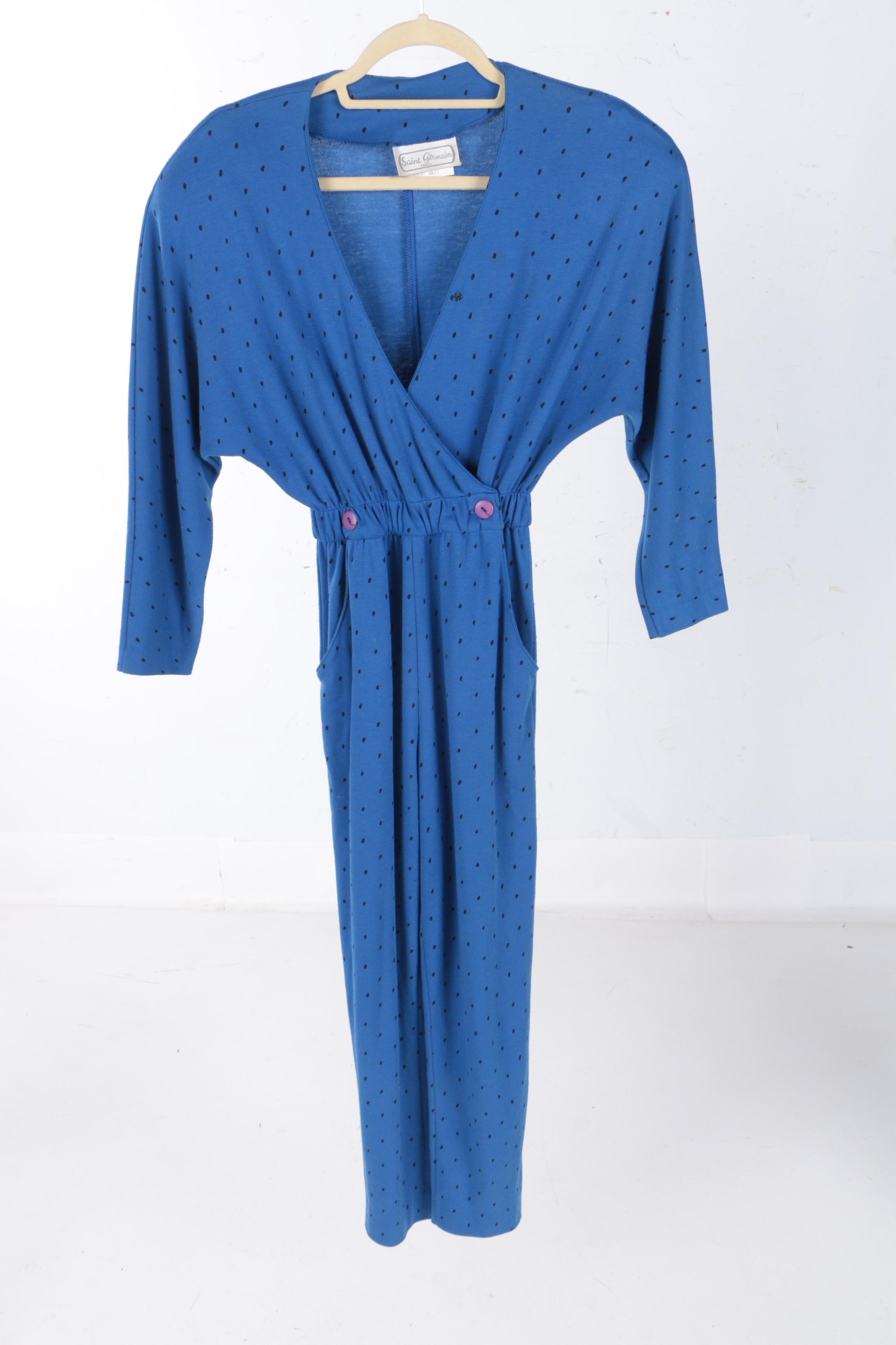 Women's Vintage Jumpsuits Featuring Jean St. Germain