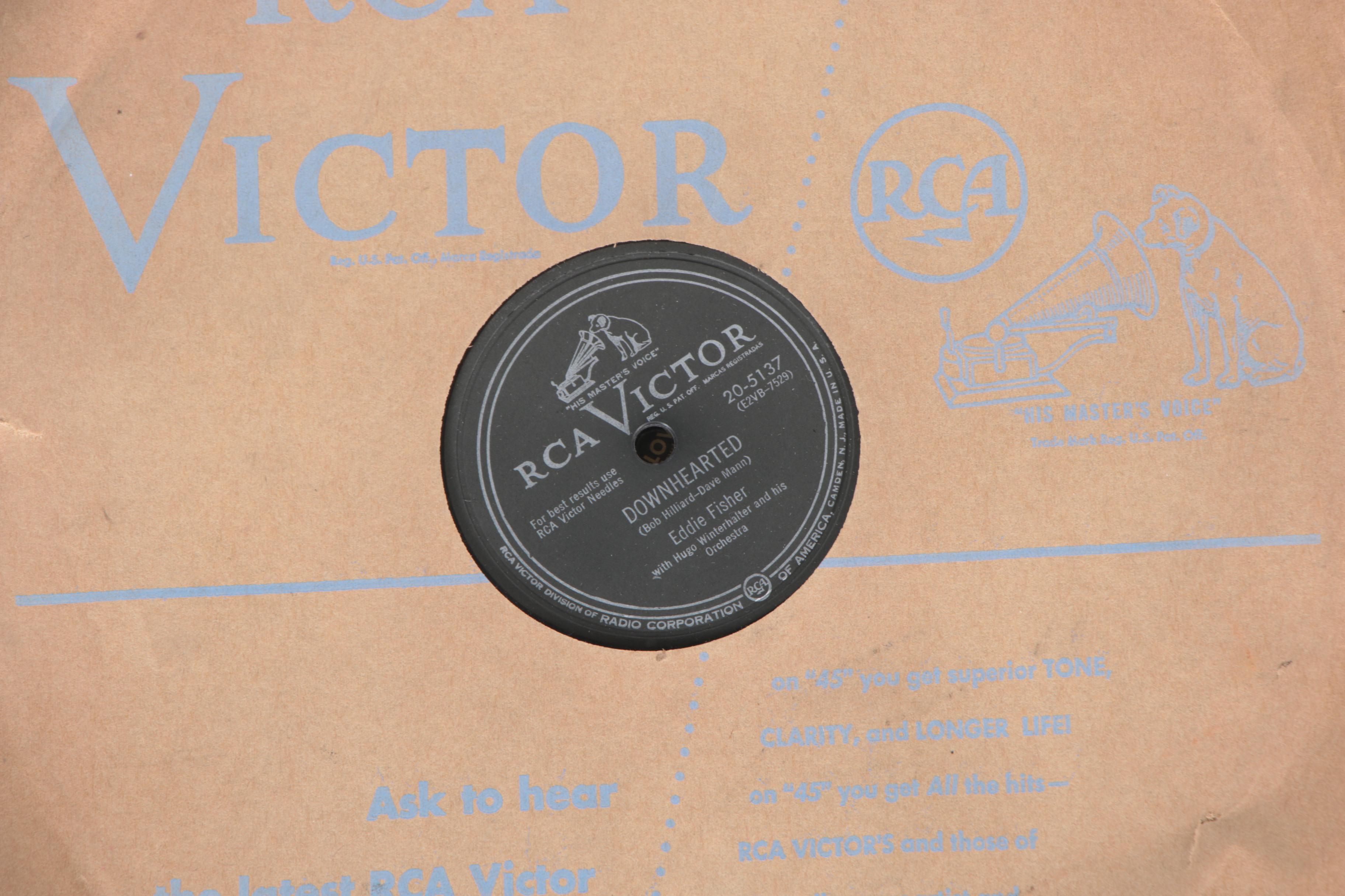 Bing Crosby, Frank Sinatra, and other 78 rpm Holiday Records