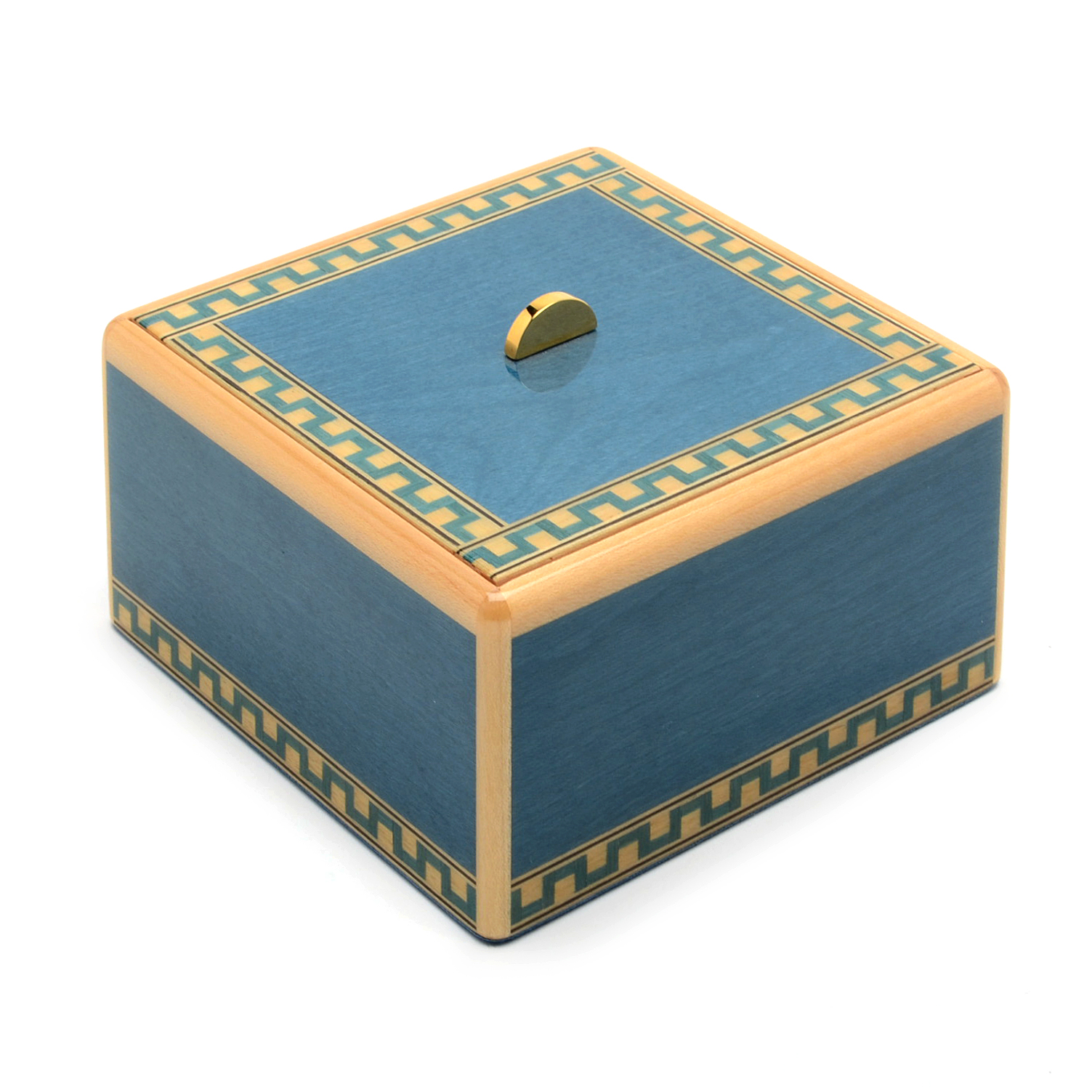 French Elie Bleu Jewelry Box