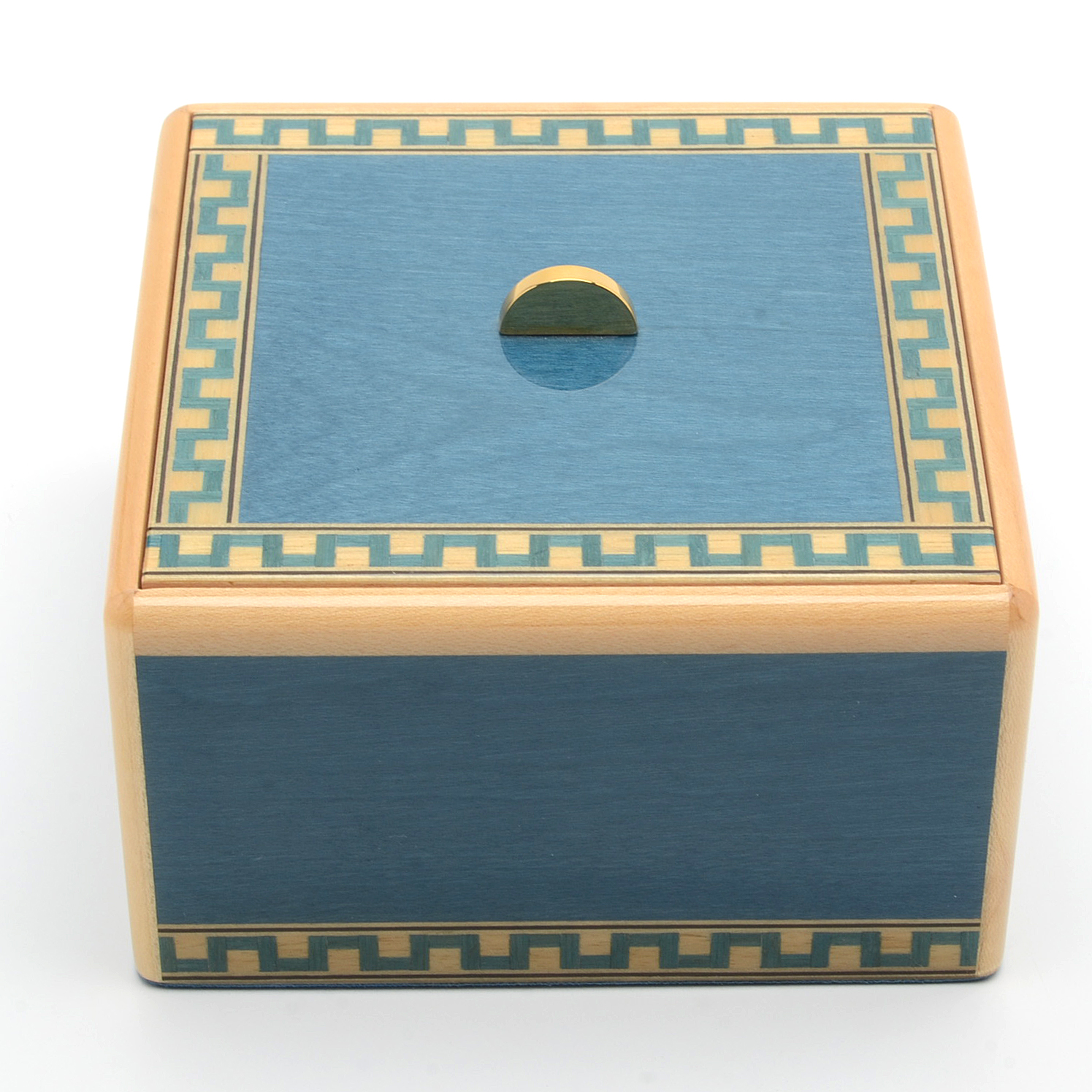 French Elie Bleu Jewelry Box