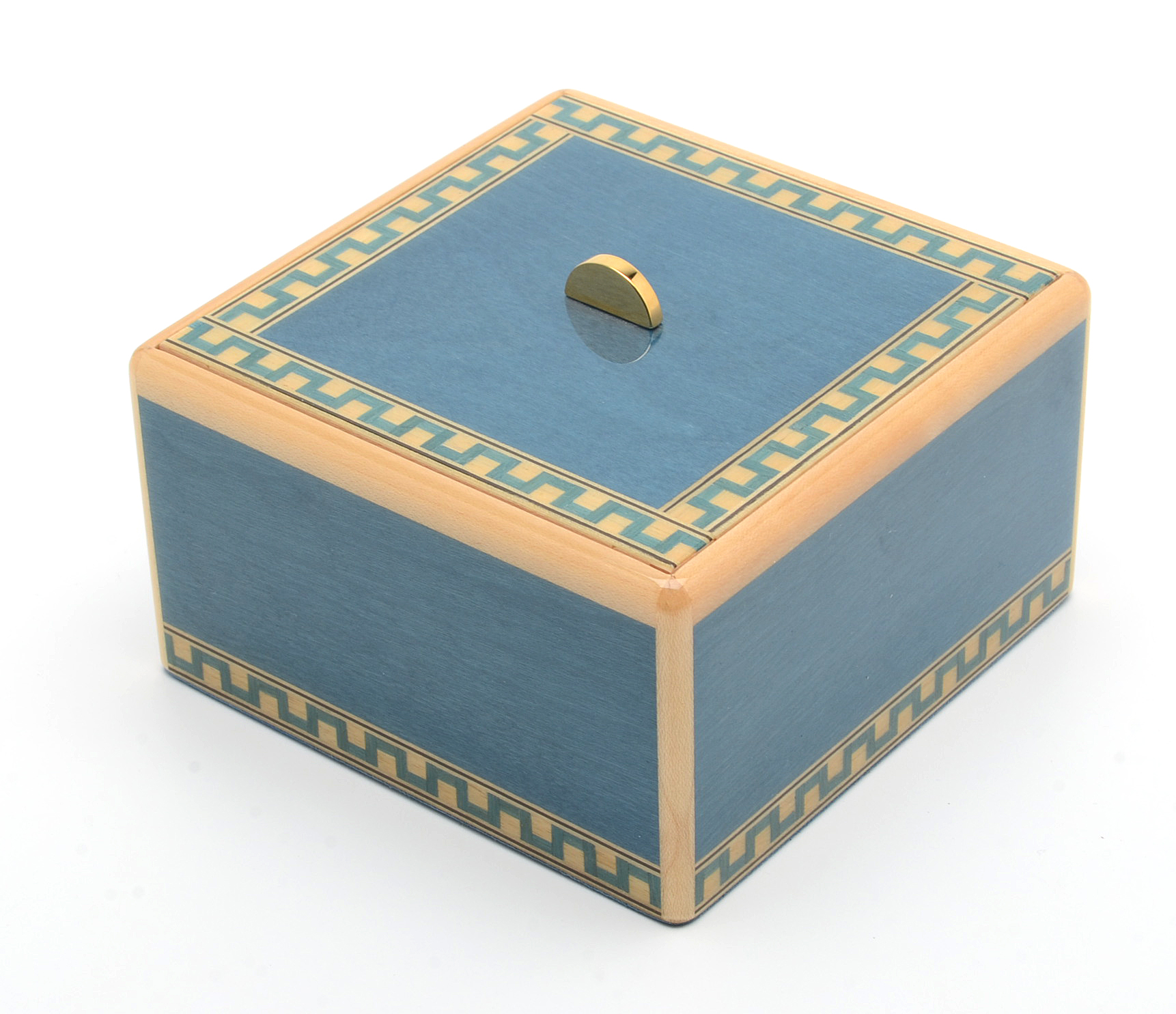 French Elie Bleu Jewelry Box