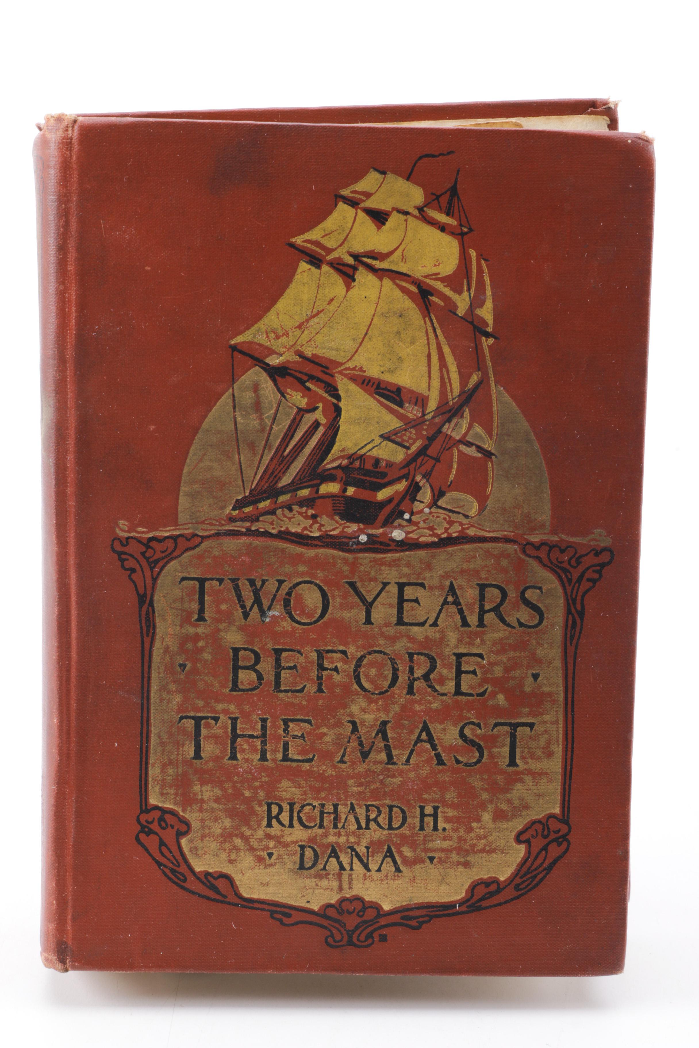 Two Copies of "Two Years Before the Mast" by Richard Henry Dana Jr.