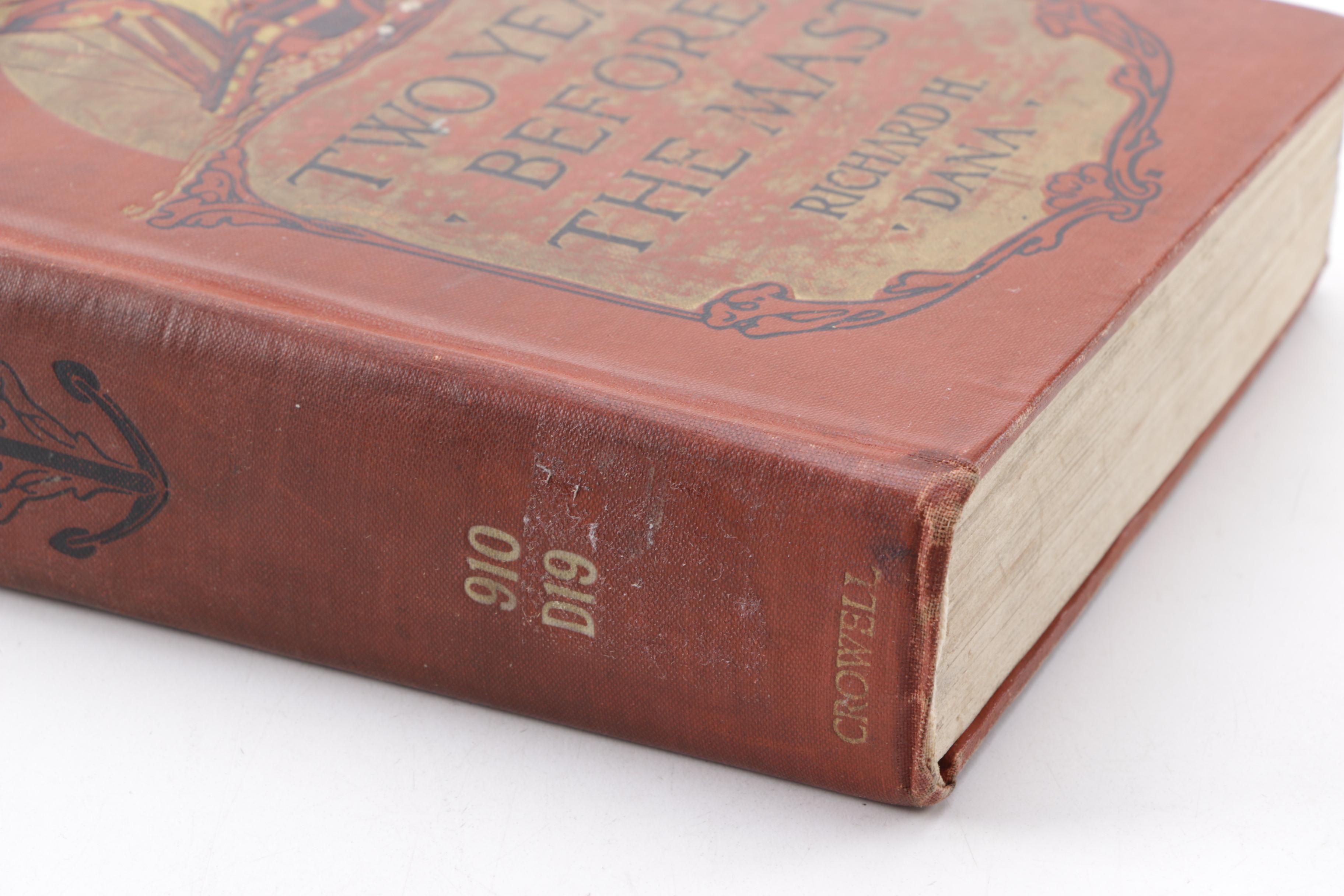 Two Copies of "Two Years Before the Mast" by Richard Henry Dana Jr.