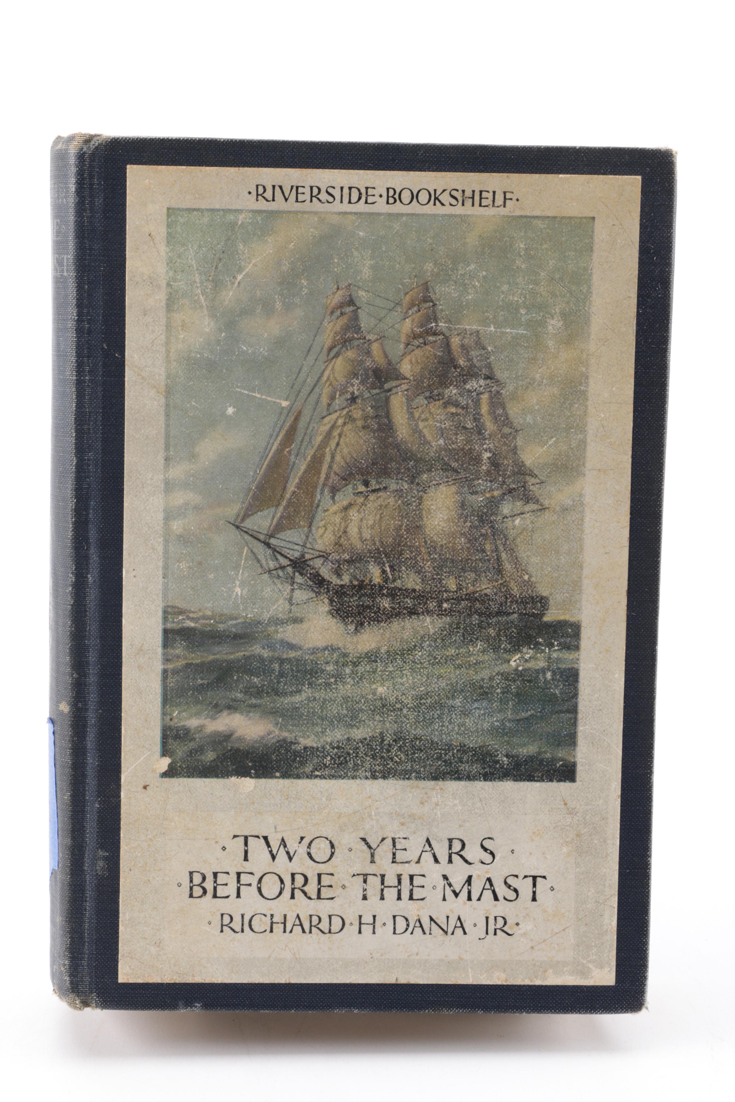 Two Copies of "Two Years Before the Mast" by Richard Henry Dana Jr.