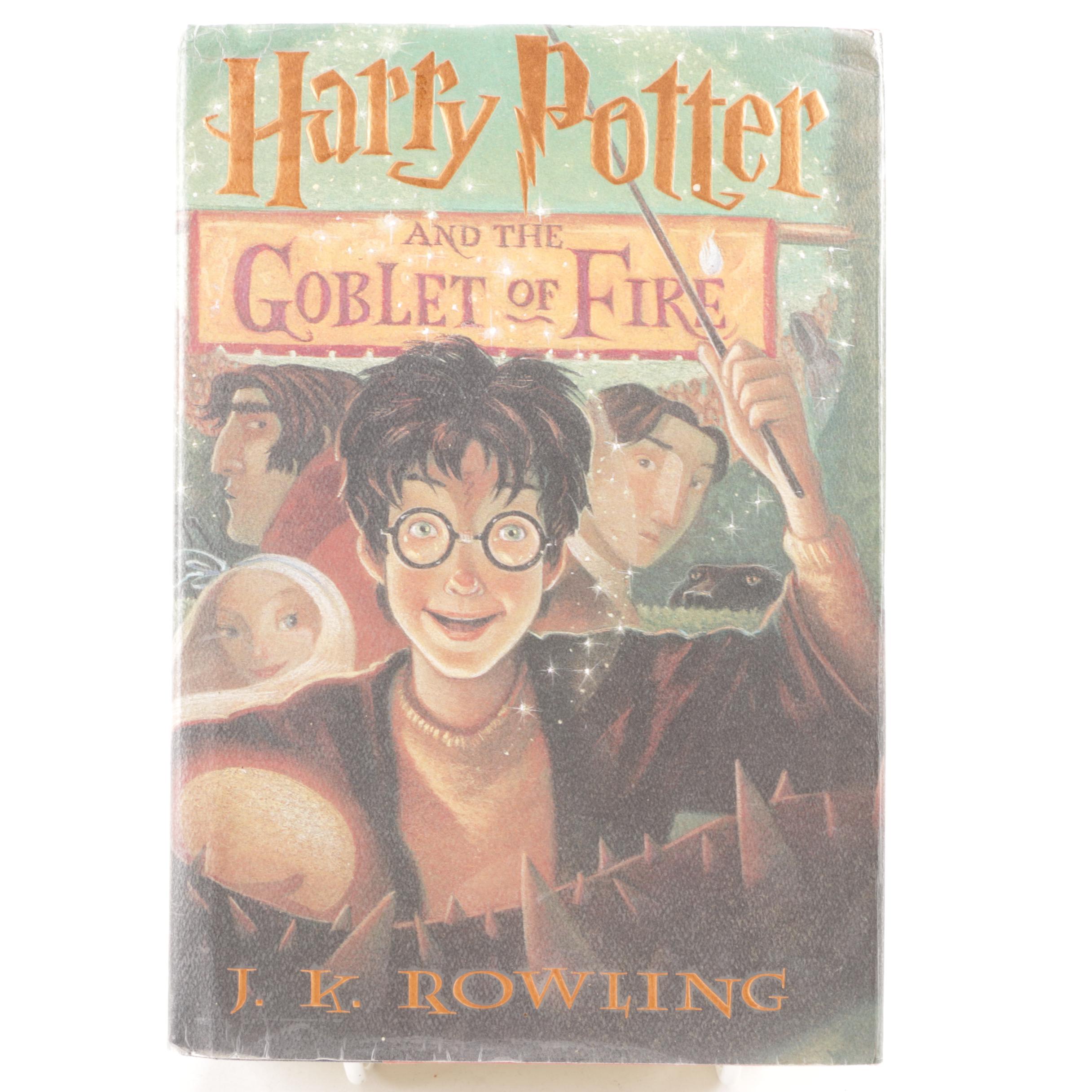 2000 First American Edition "Harry Potter and the Goblet of Fire"