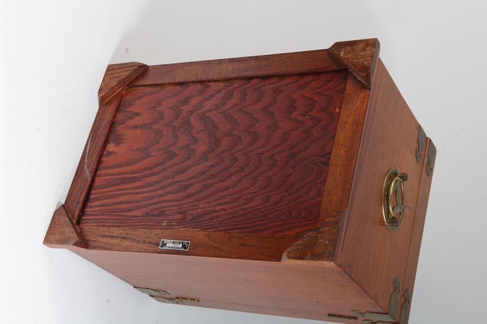 Vintage Chinese Jewelry Box with Lock