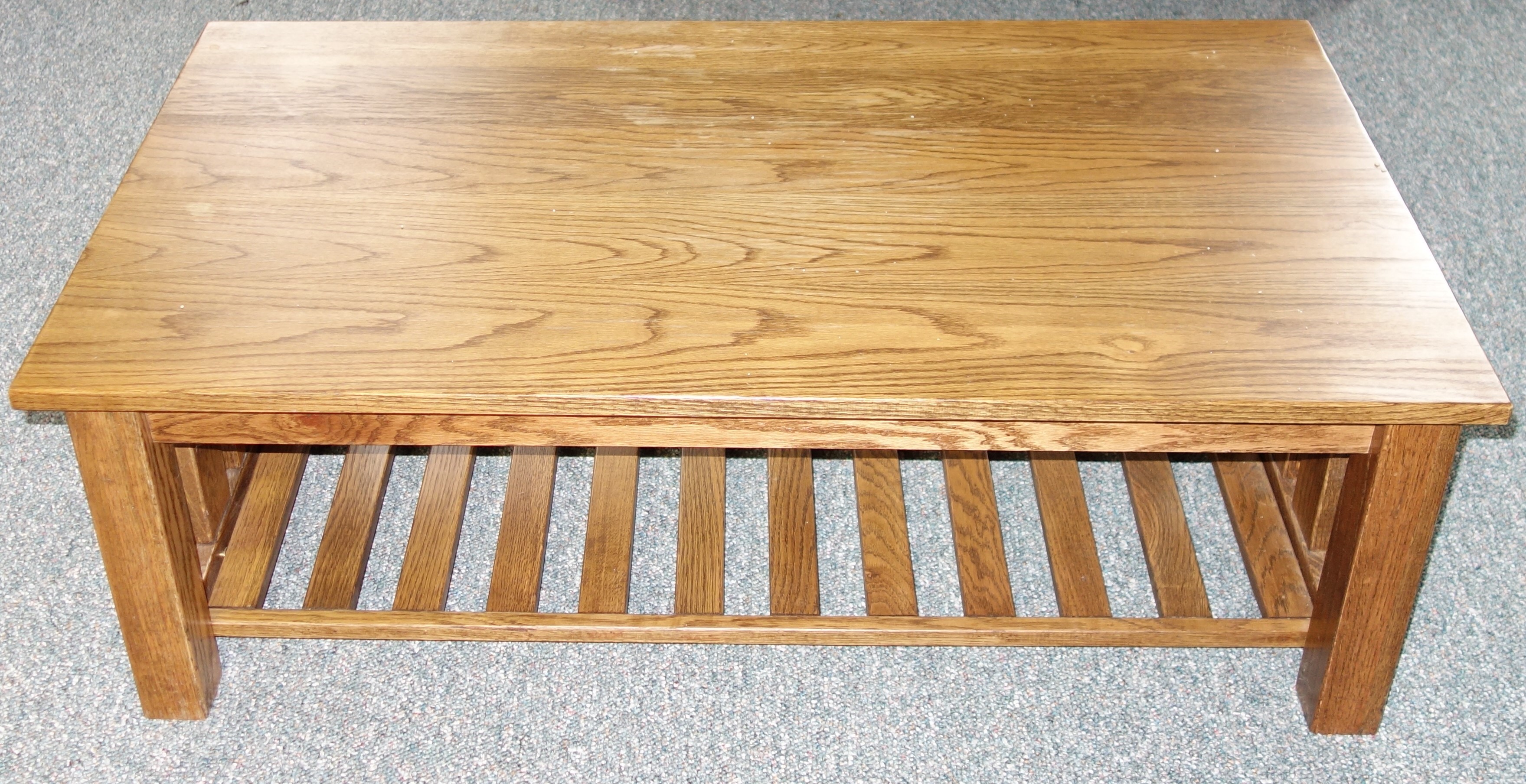 Mission Style Oak coffee table