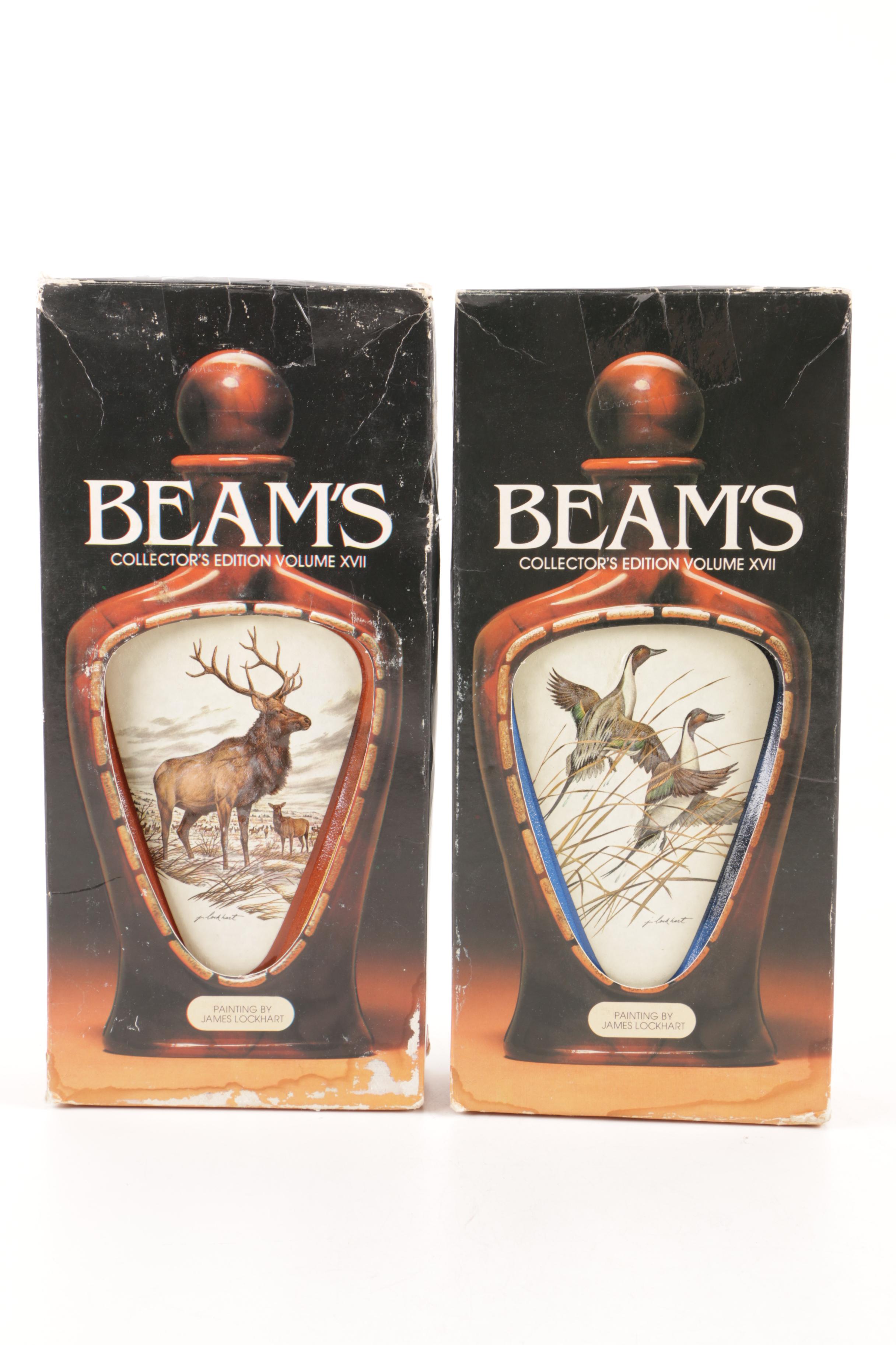 Jim Beam Ceramic Decanters