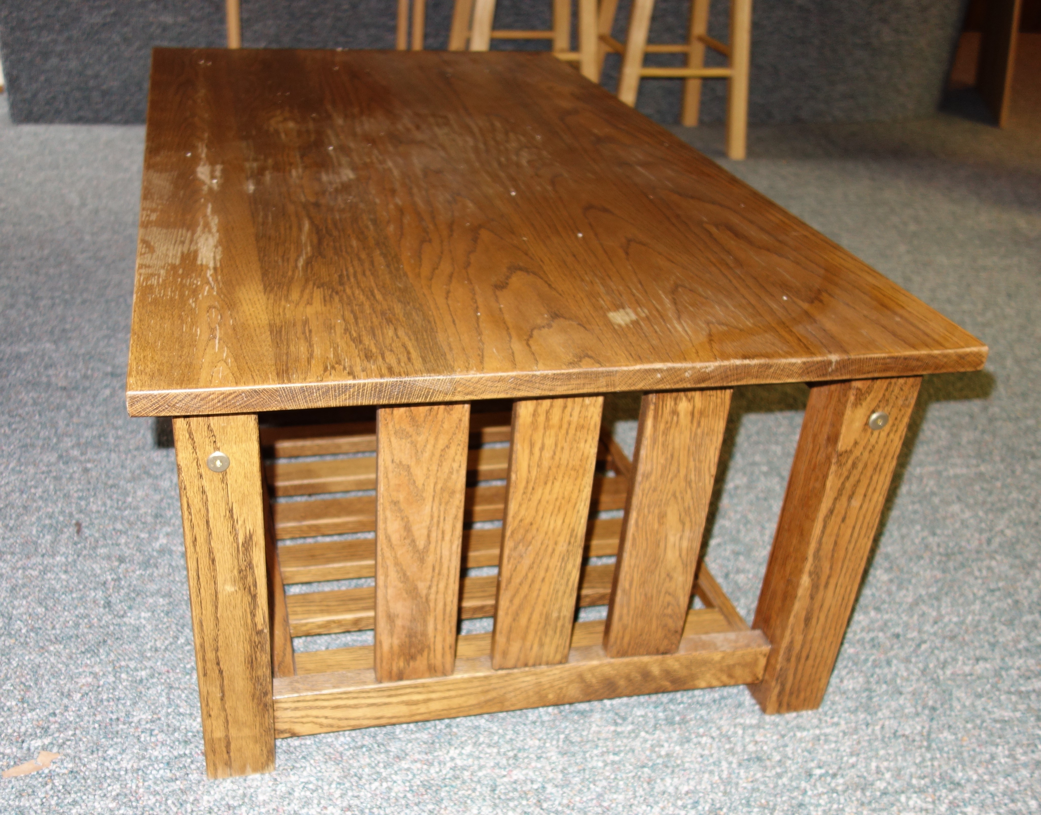 Mission Style Oak coffee table