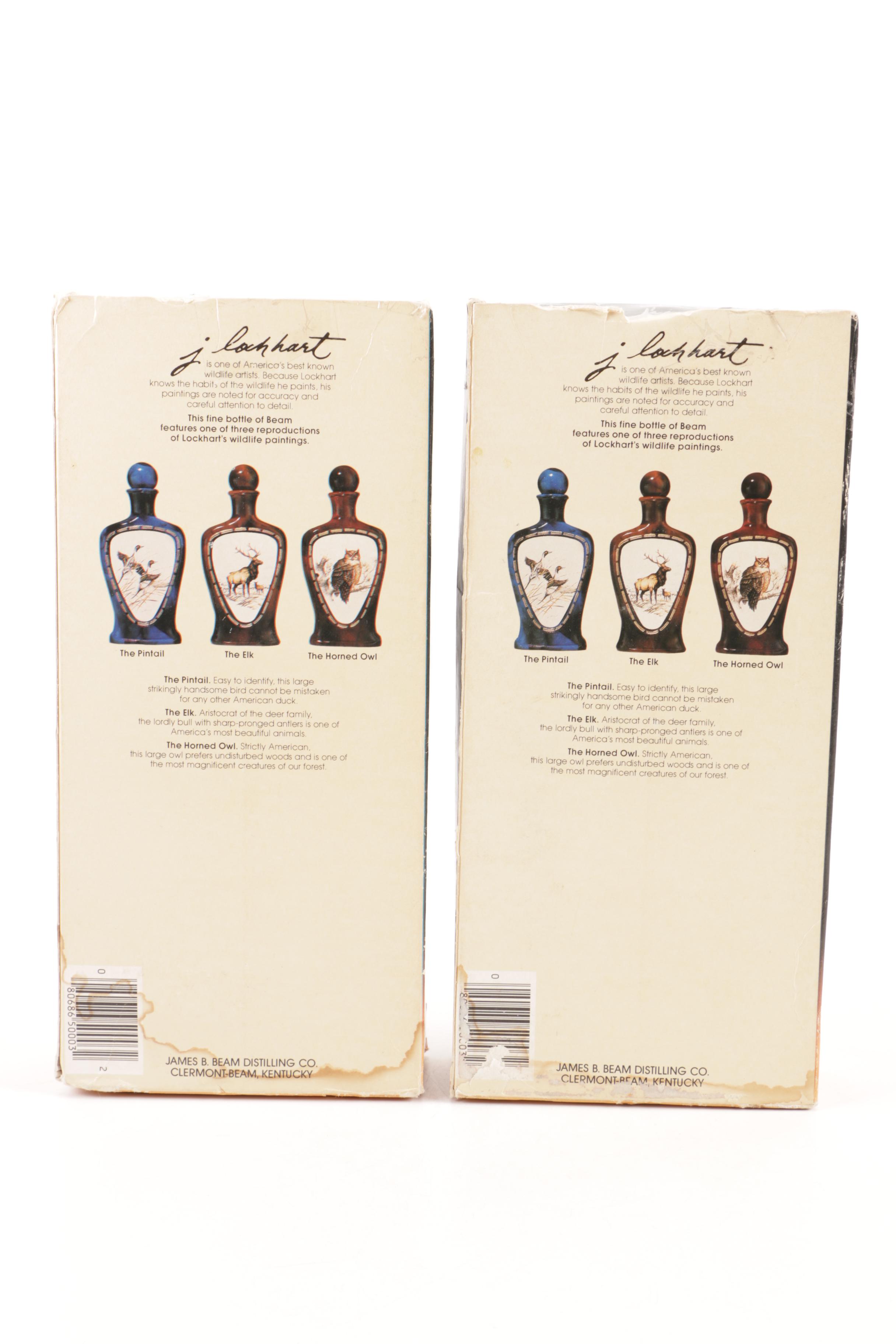 Jim Beam Ceramic Decanters