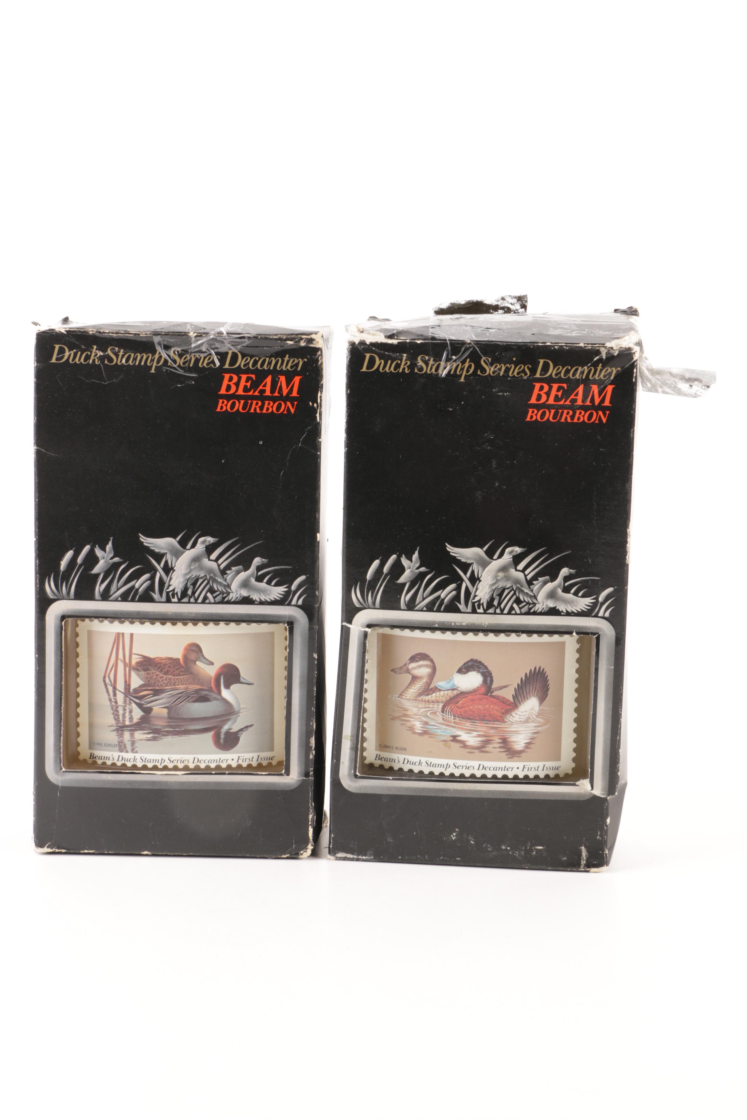 Jim Beam Ceramic Decanters