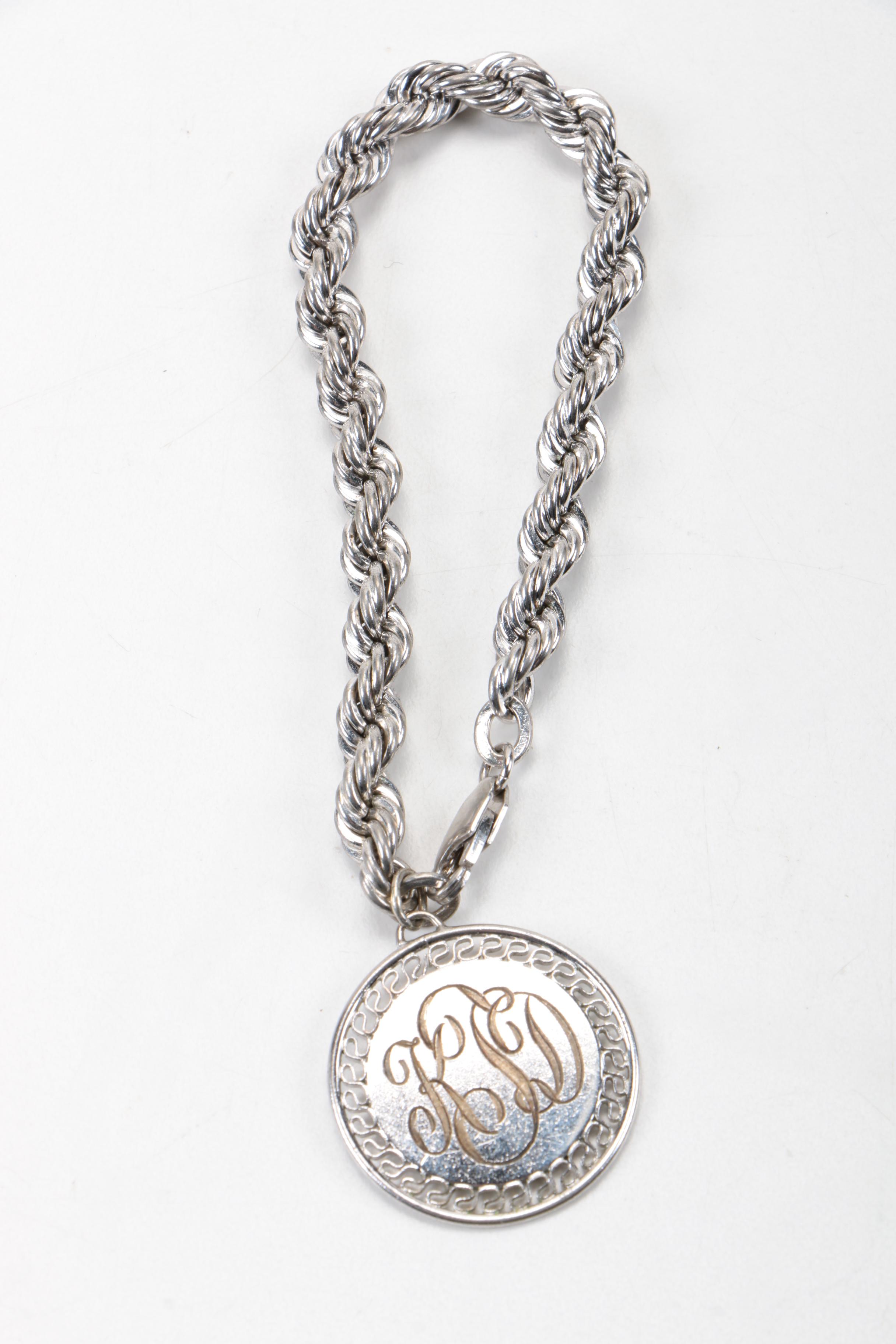 Grouping of Jewelry Including Sterling Silver
