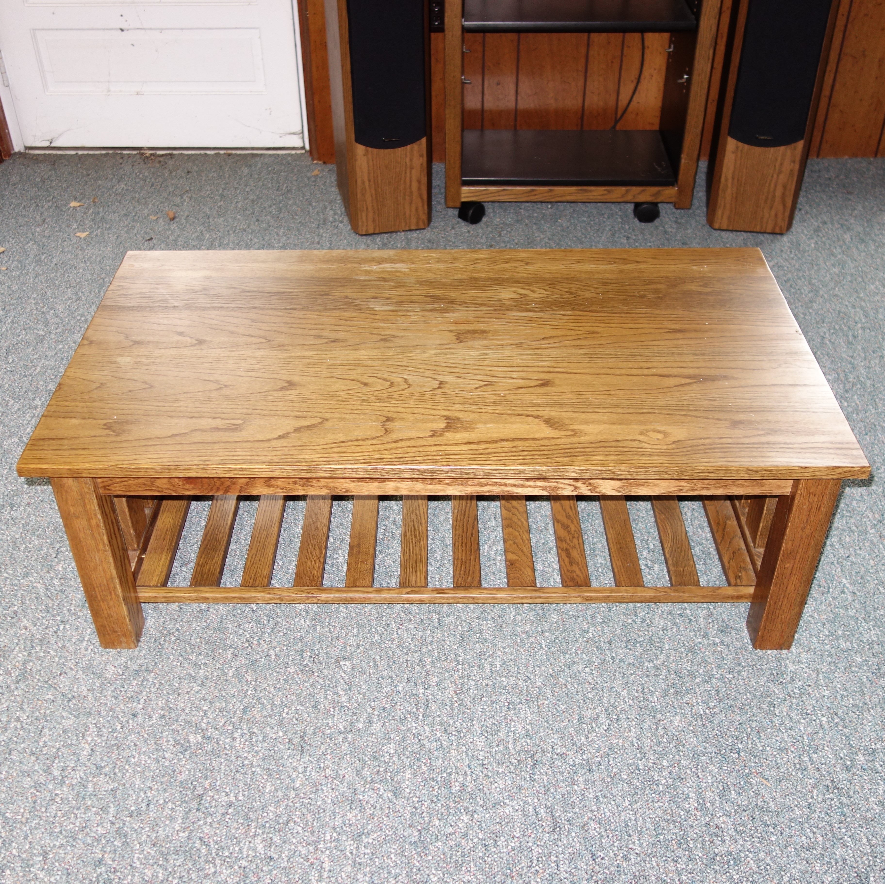 Mission Style Oak coffee table