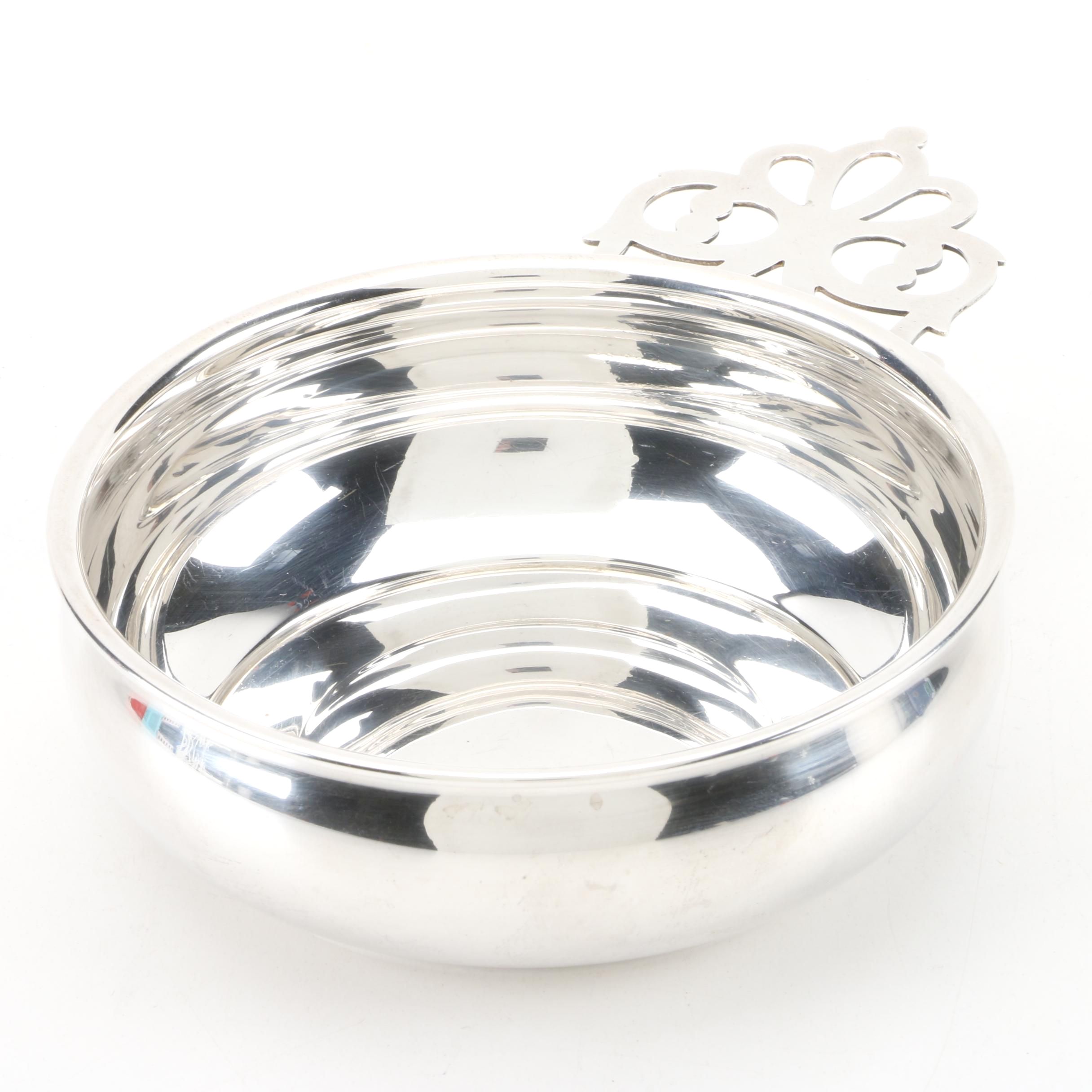 Web Silver Co. Sterling Silver Porringer