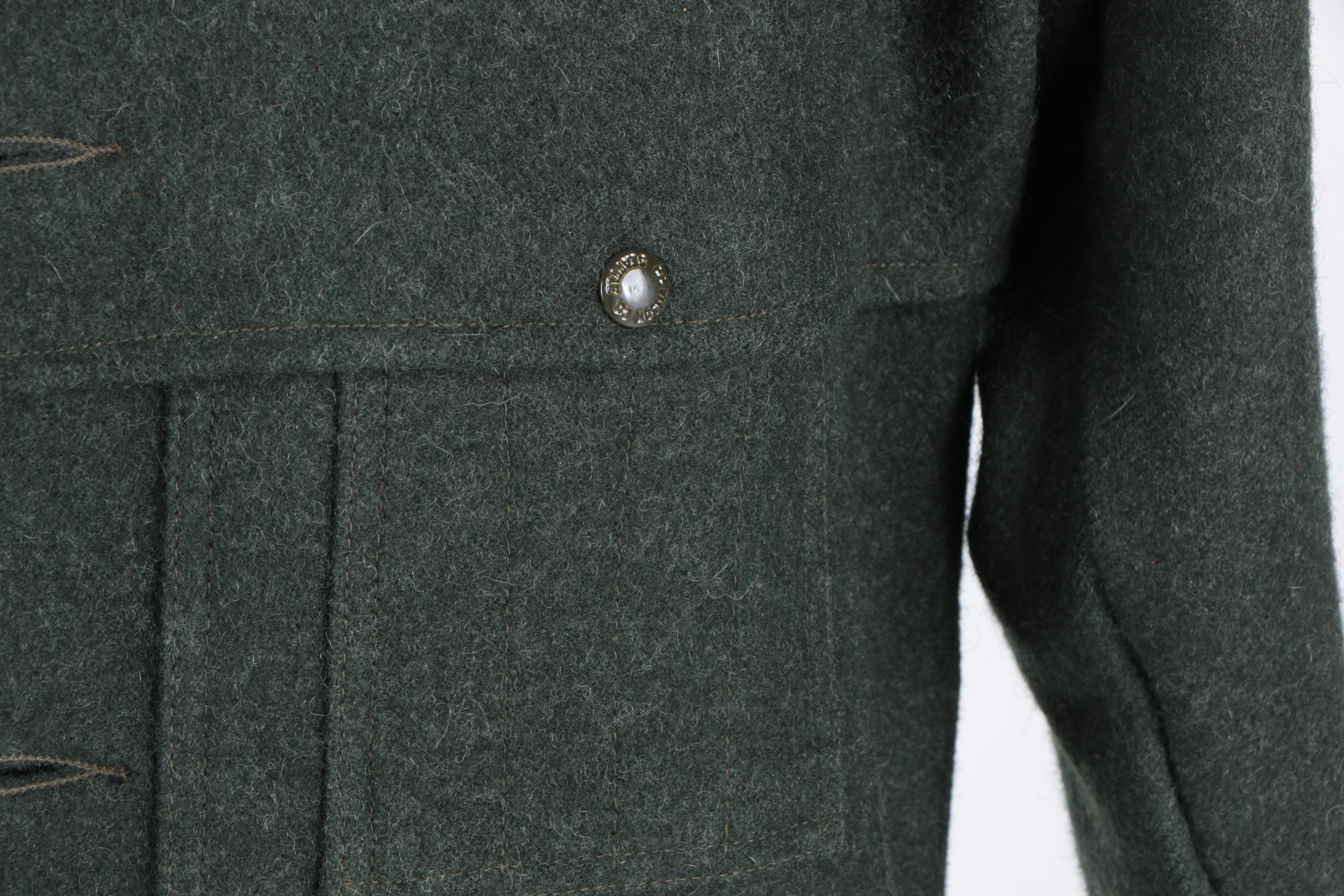 Men's Filson Forest Green Wool Jacket