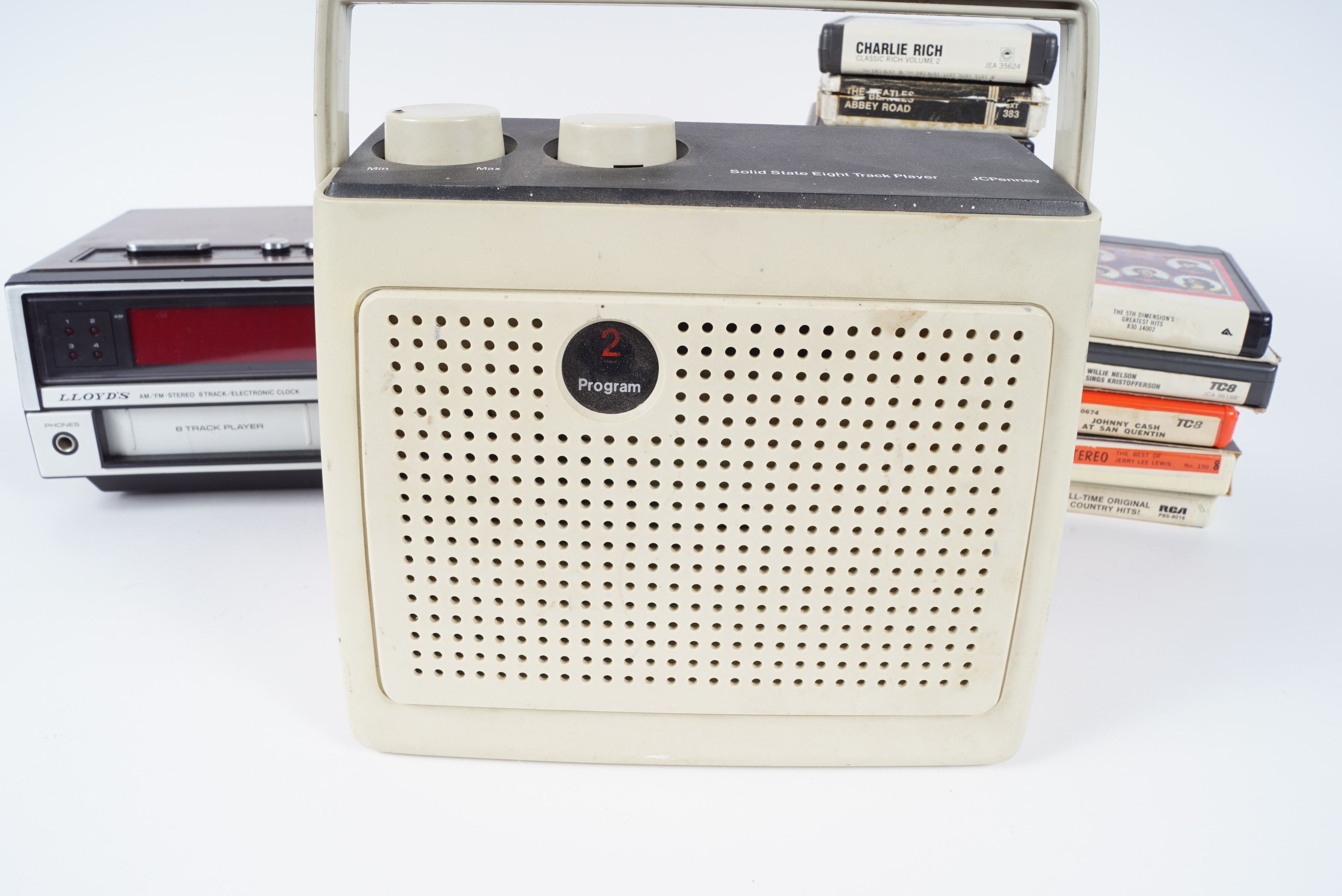 Vintage 8-Track Players and Tapes