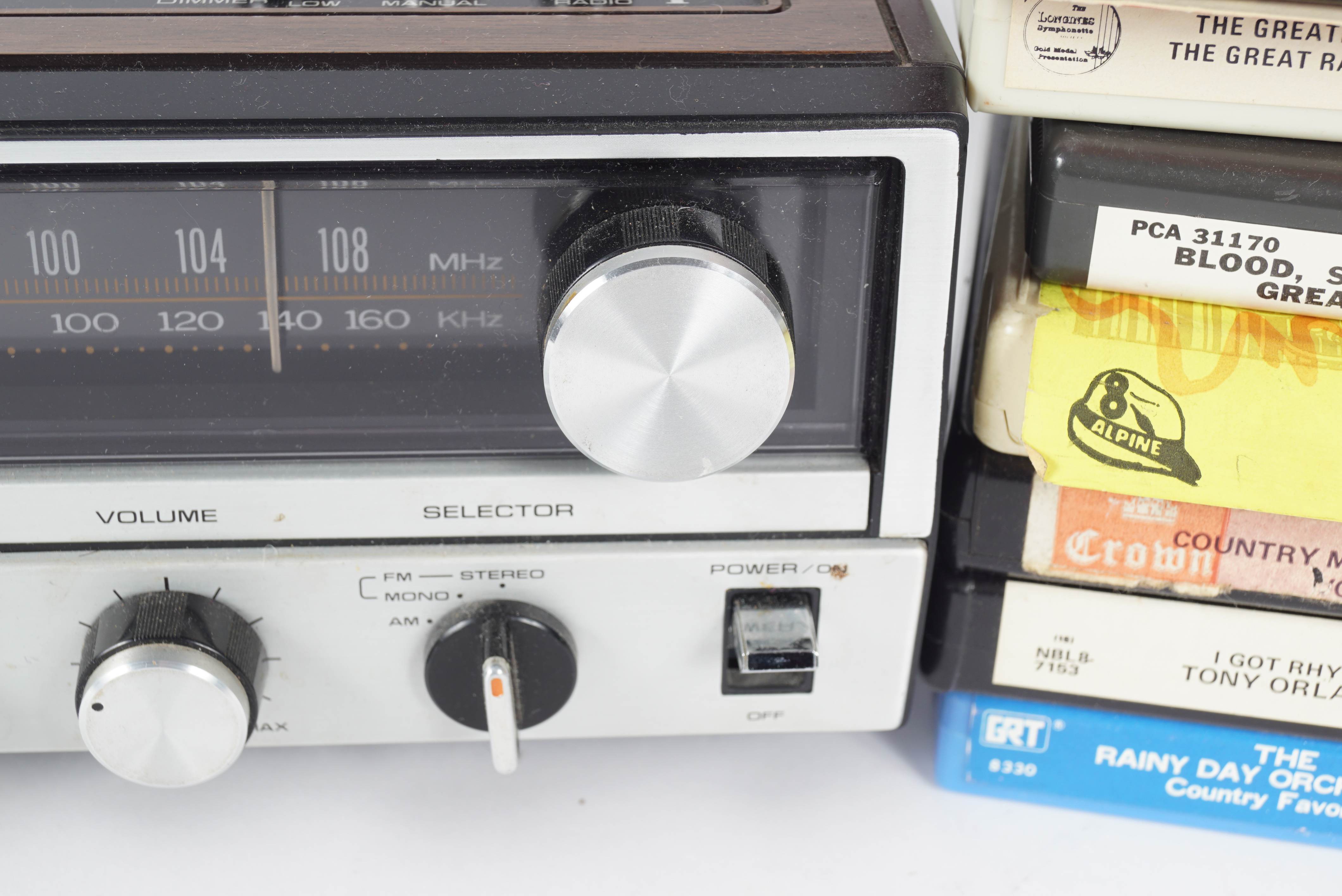 Vintage 8-Track Players and Tapes