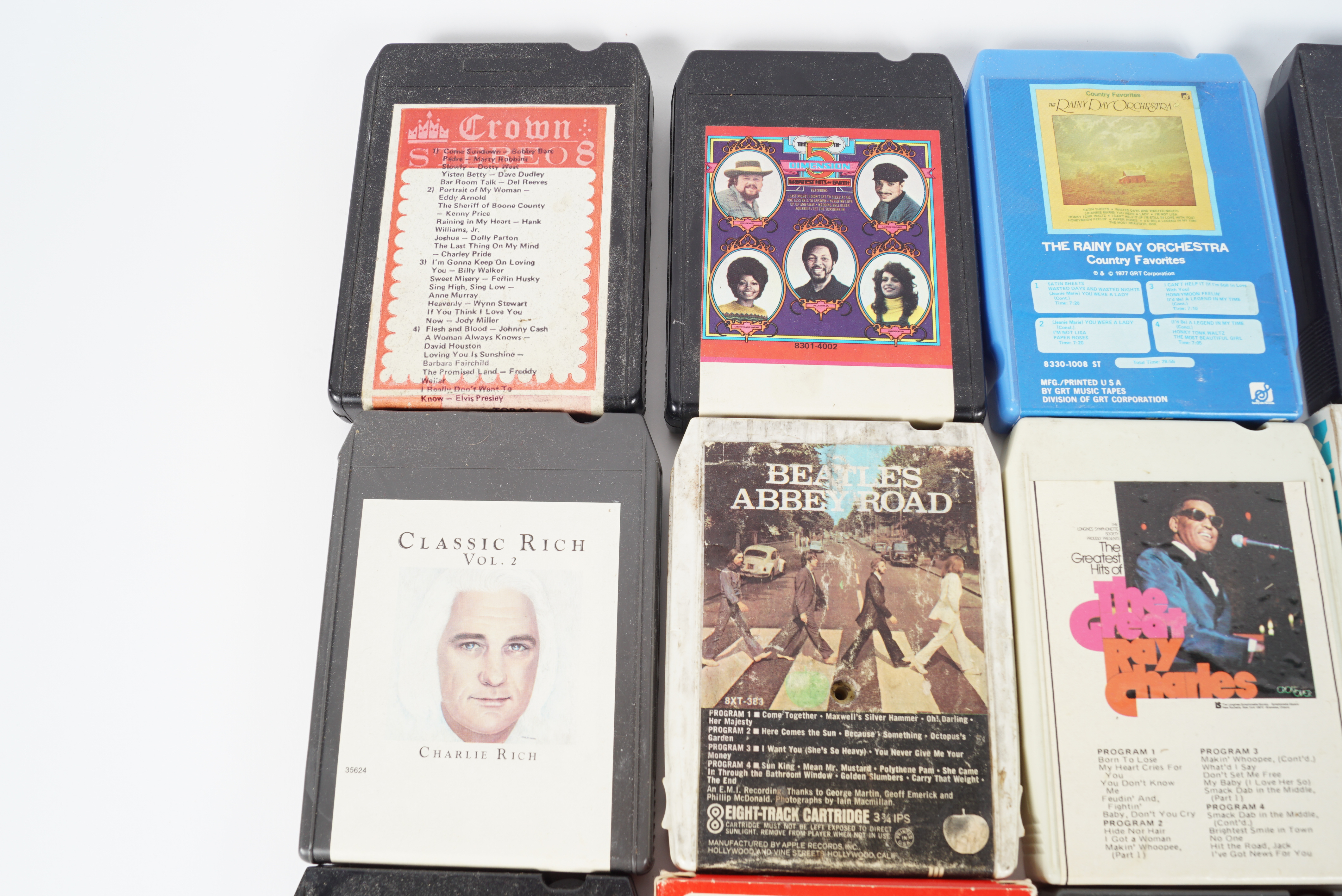 Vintage 8-Track Players and Tapes