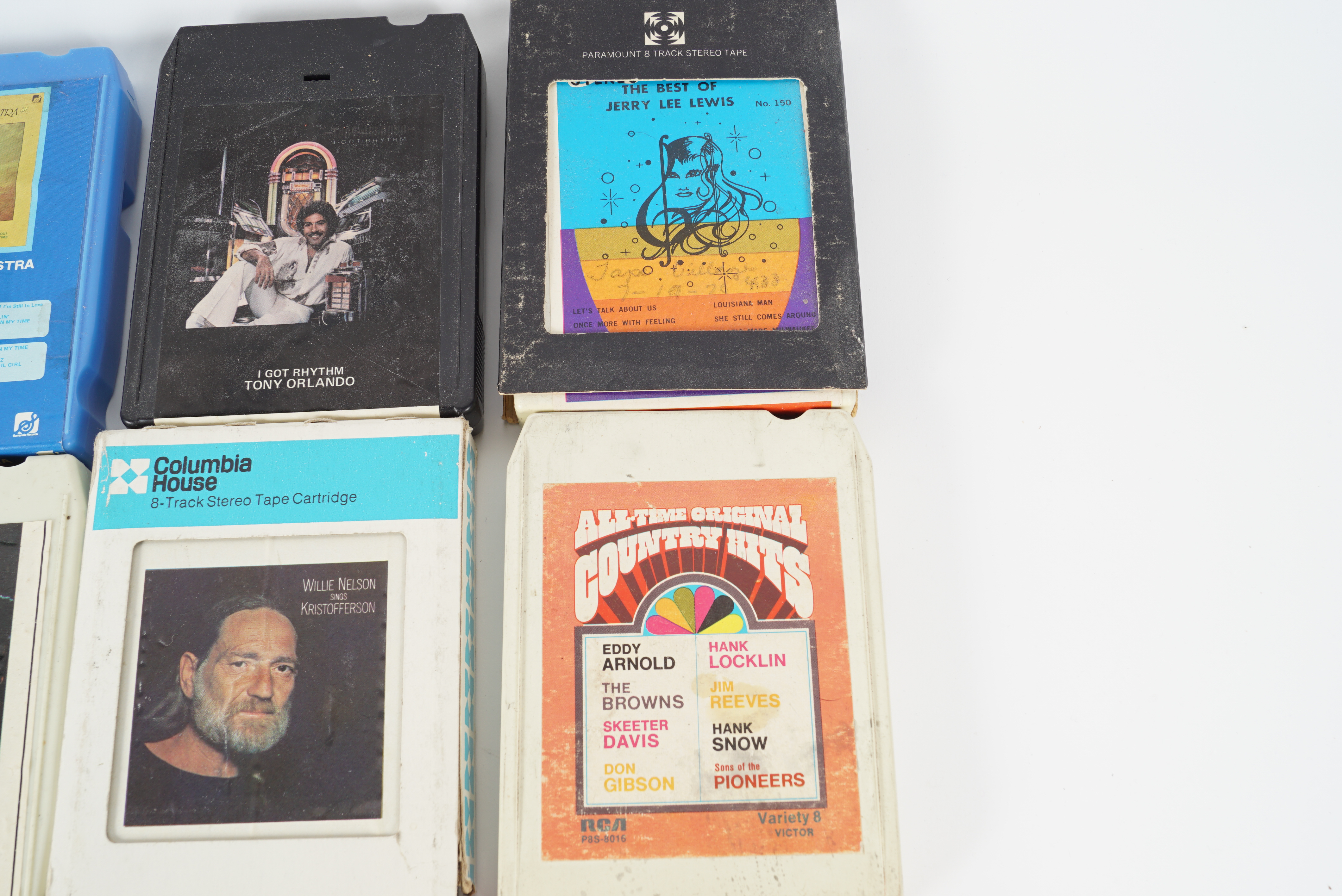Vintage 8-Track Players and Tapes