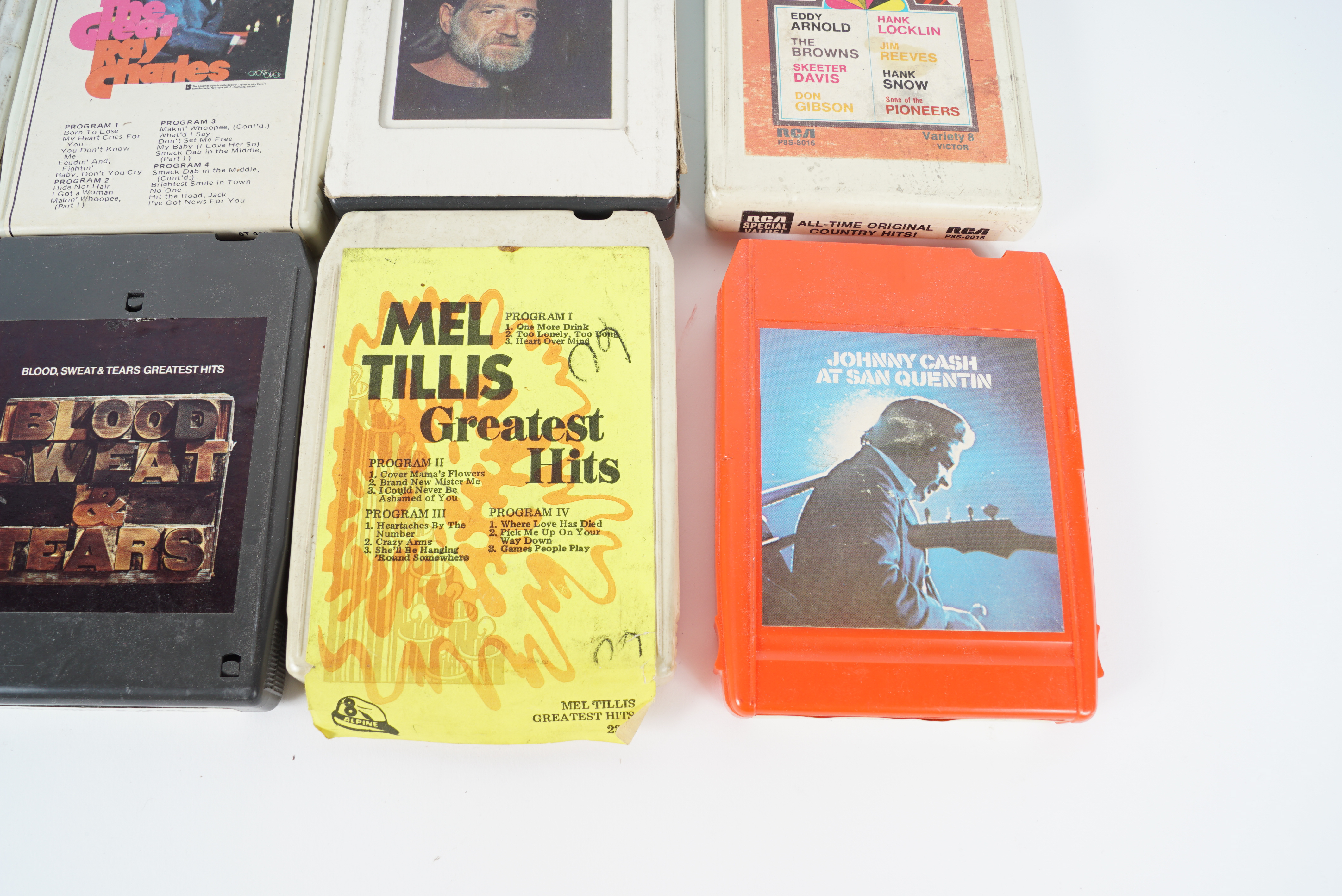 Vintage 8-Track Players and Tapes