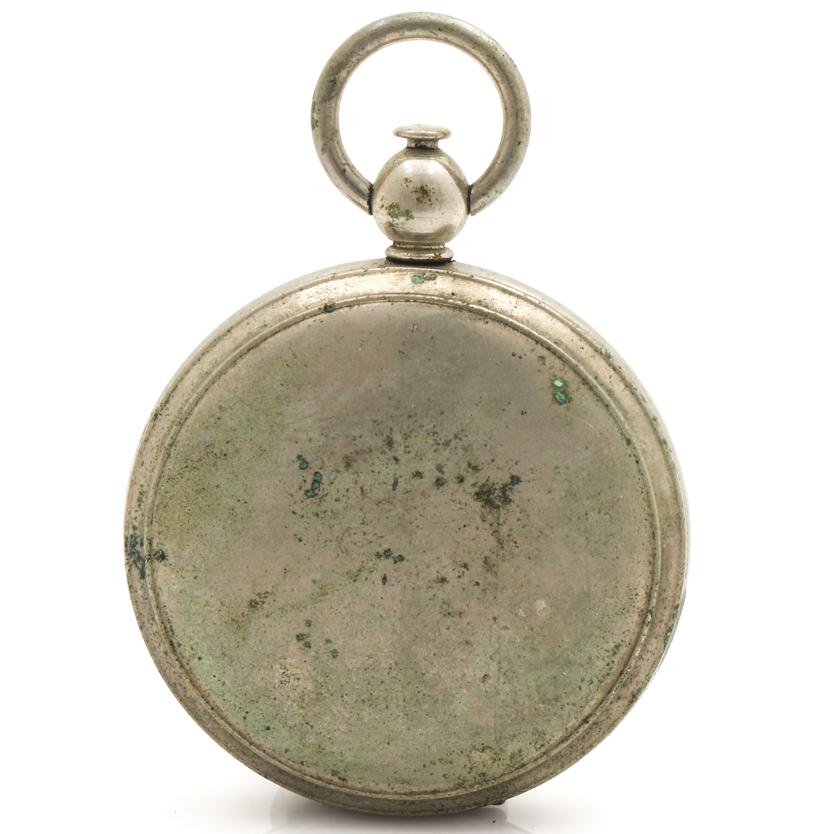 Wittenauer Silver Tone Pocket Compass