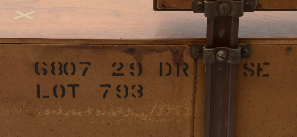 Mid Century Modern Walnut Dresser With Mirror By American of Martinsville