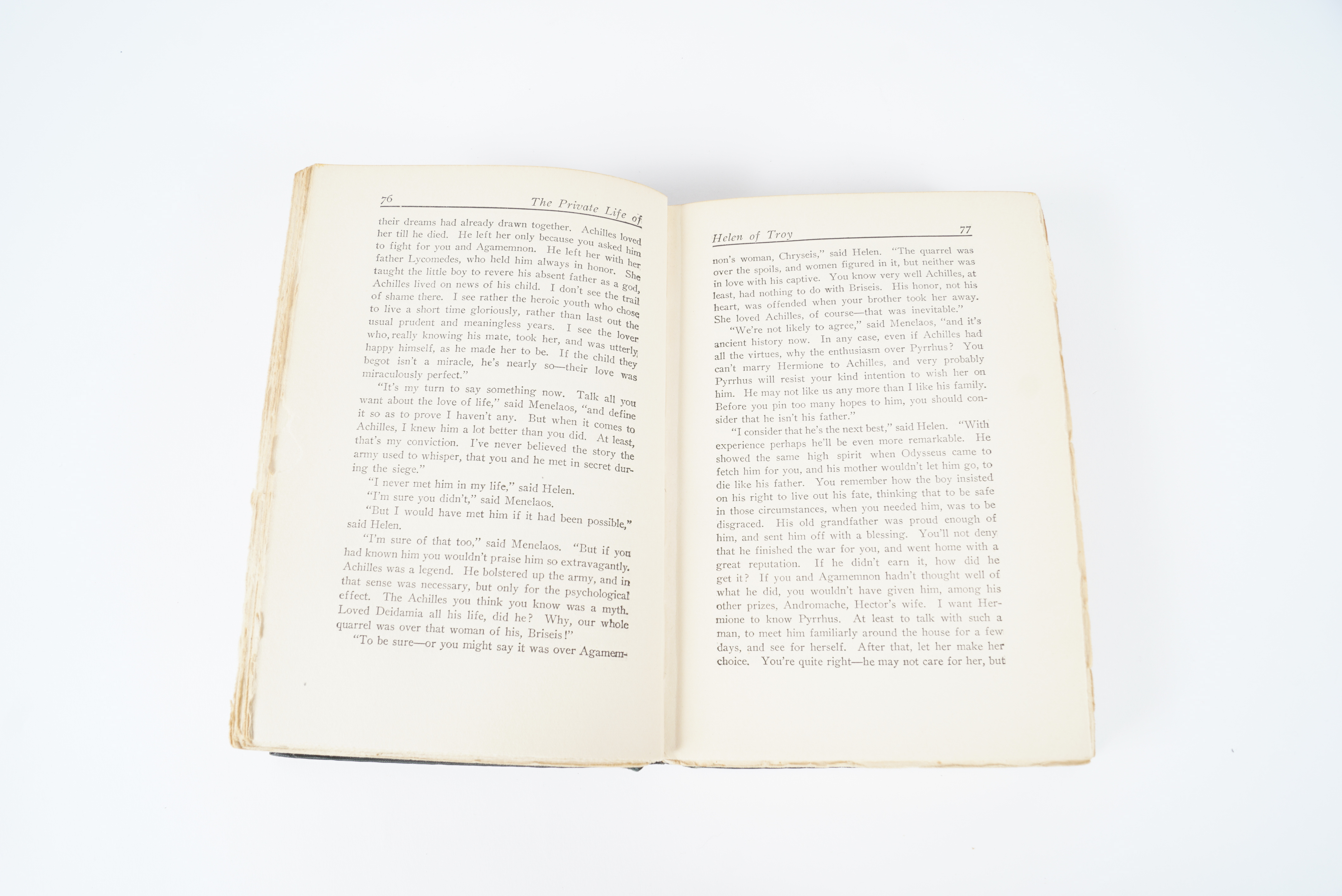 1925 First Edition "The Private Life of Helen Troy" by John Erskine