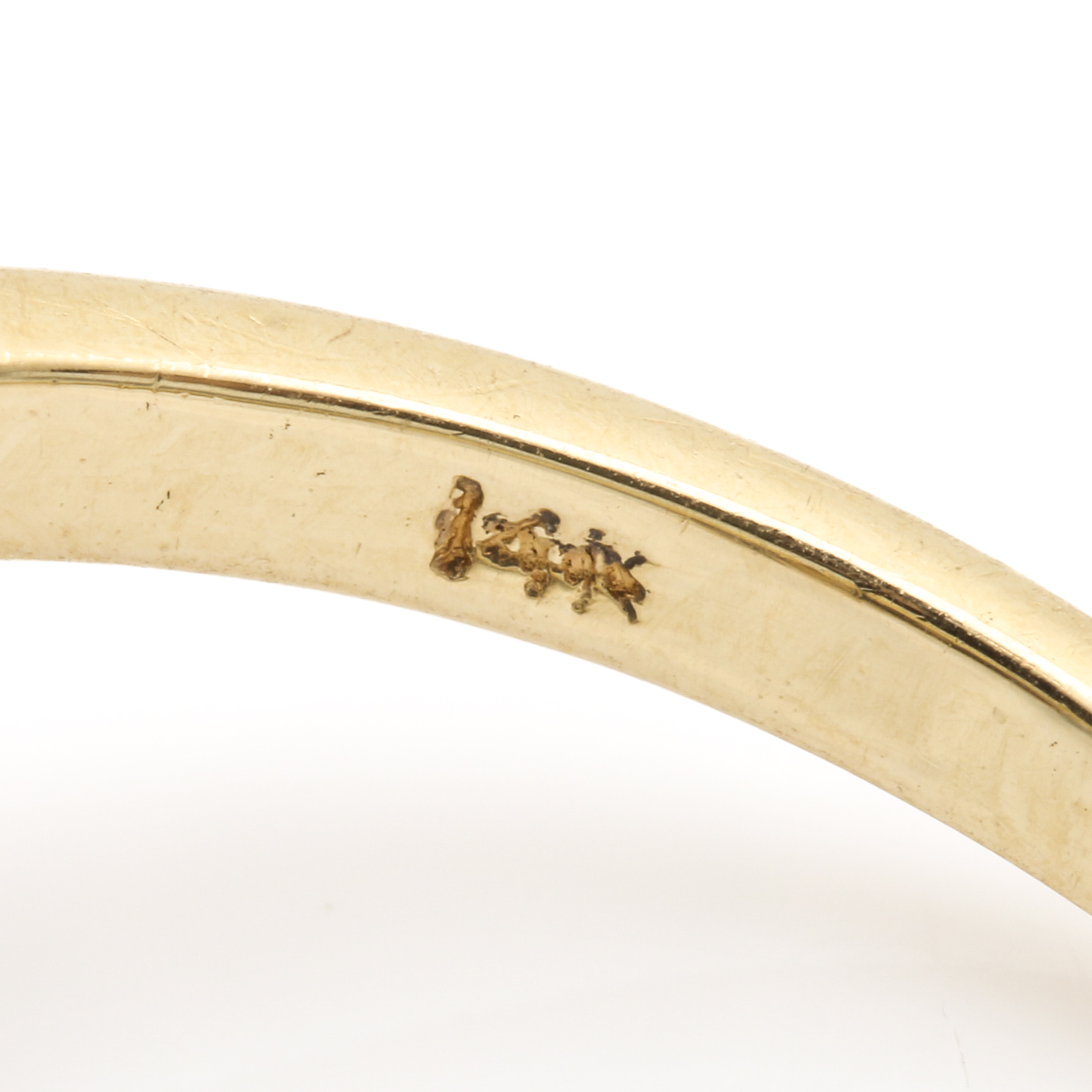 14K Yellow Gold Diamond Ring Jacket