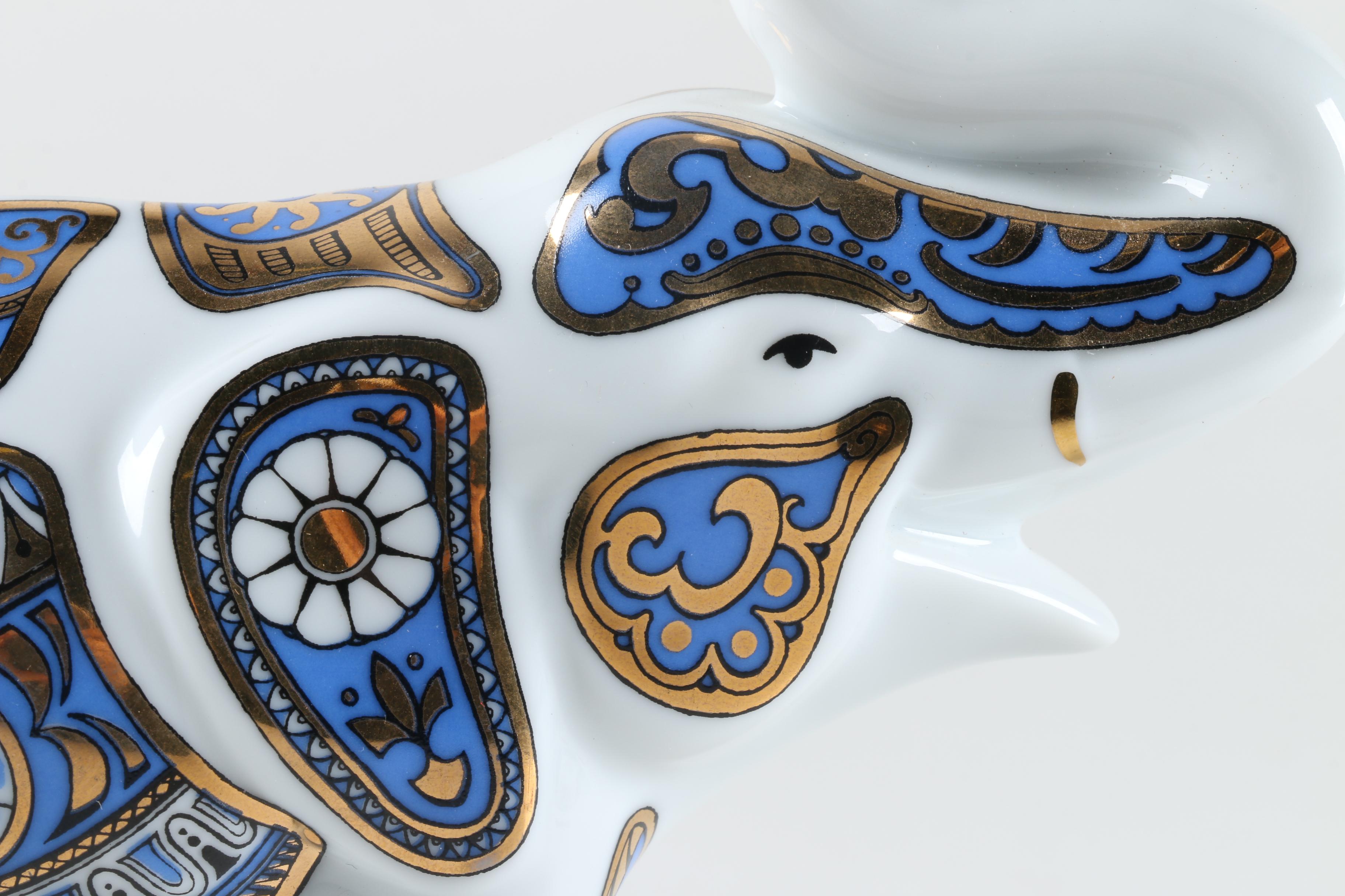 Lanka Porcelain Elephant Mlesna Tea Container