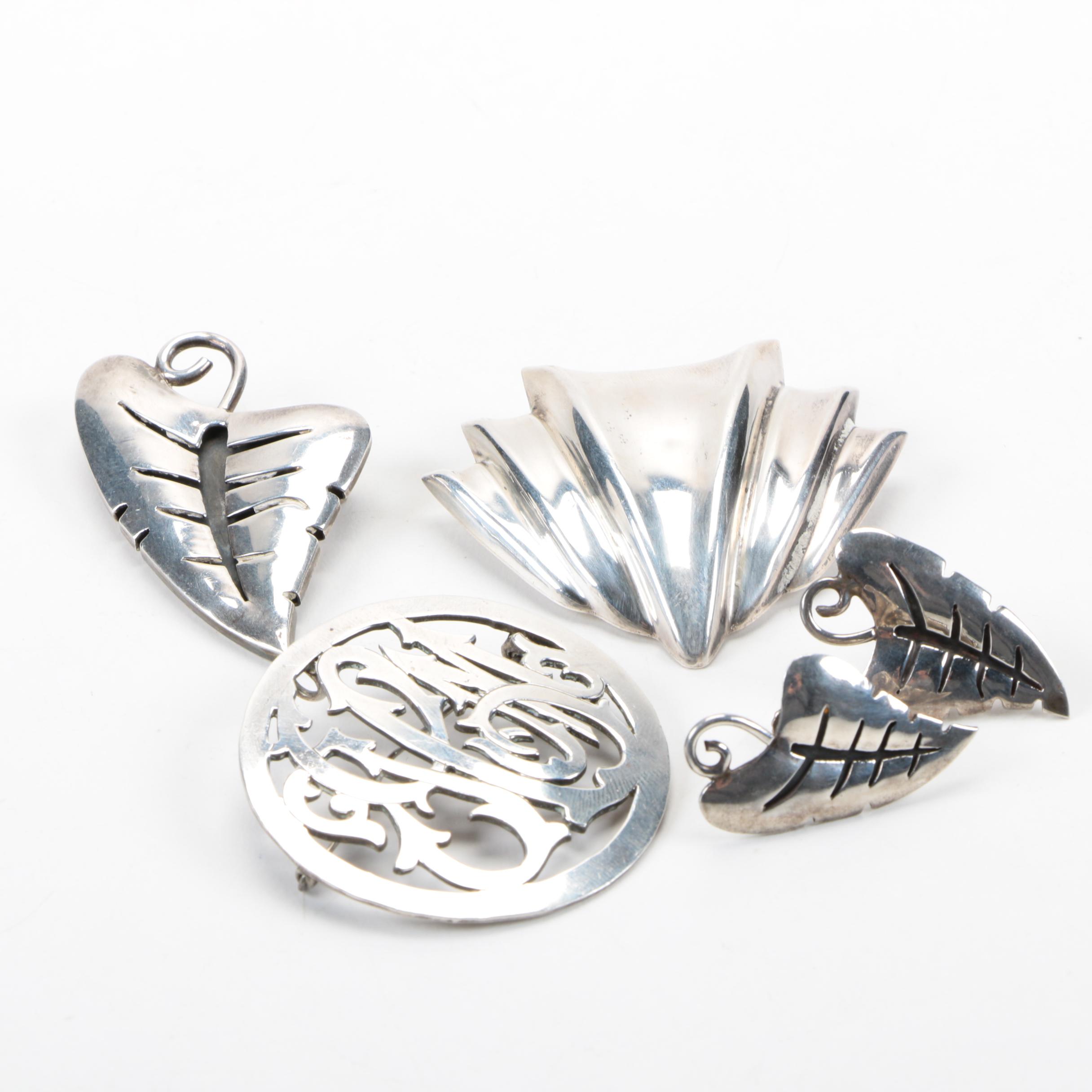 Grouping of Sterling Silver Jewelry