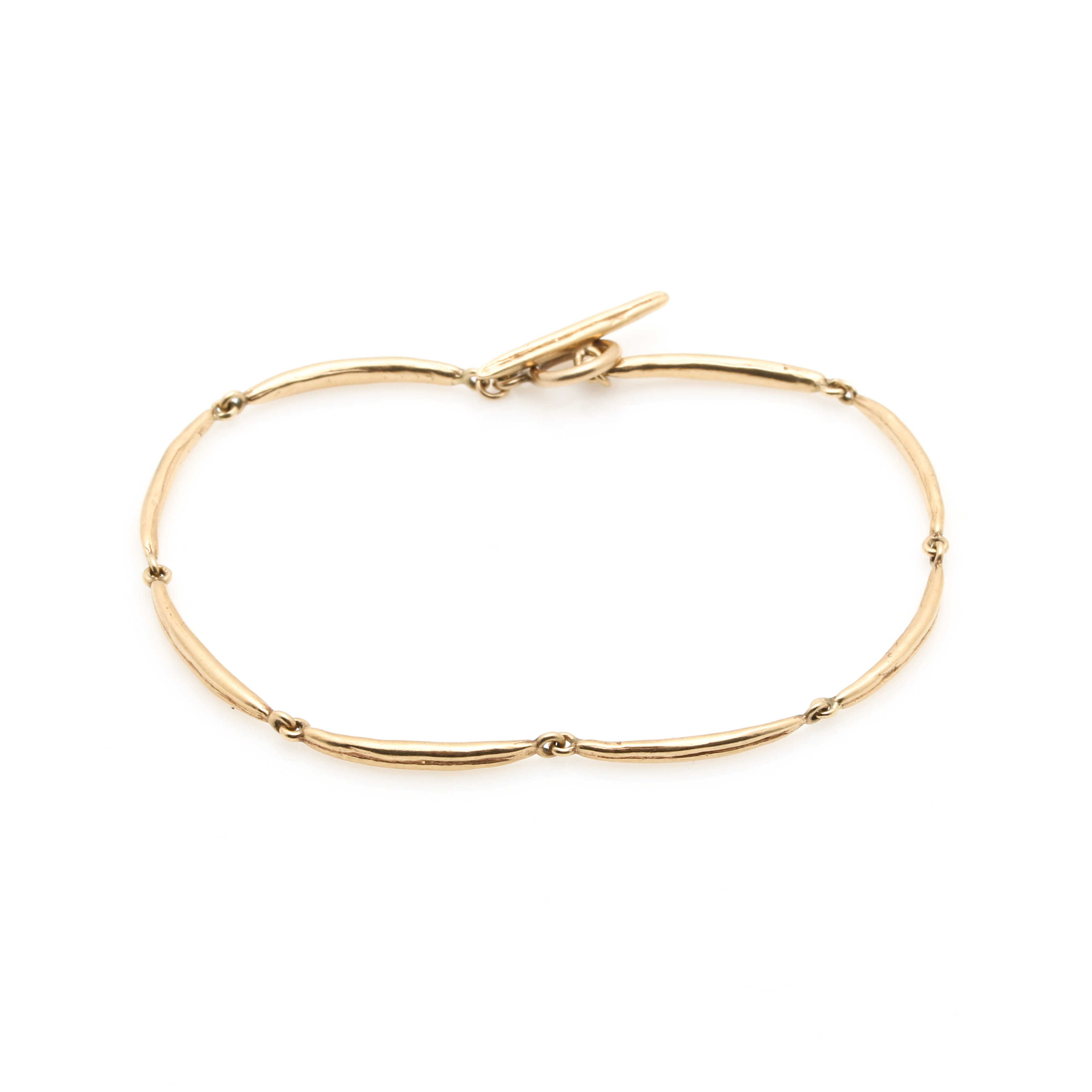 14K Yellow Gold Linked Bracelet