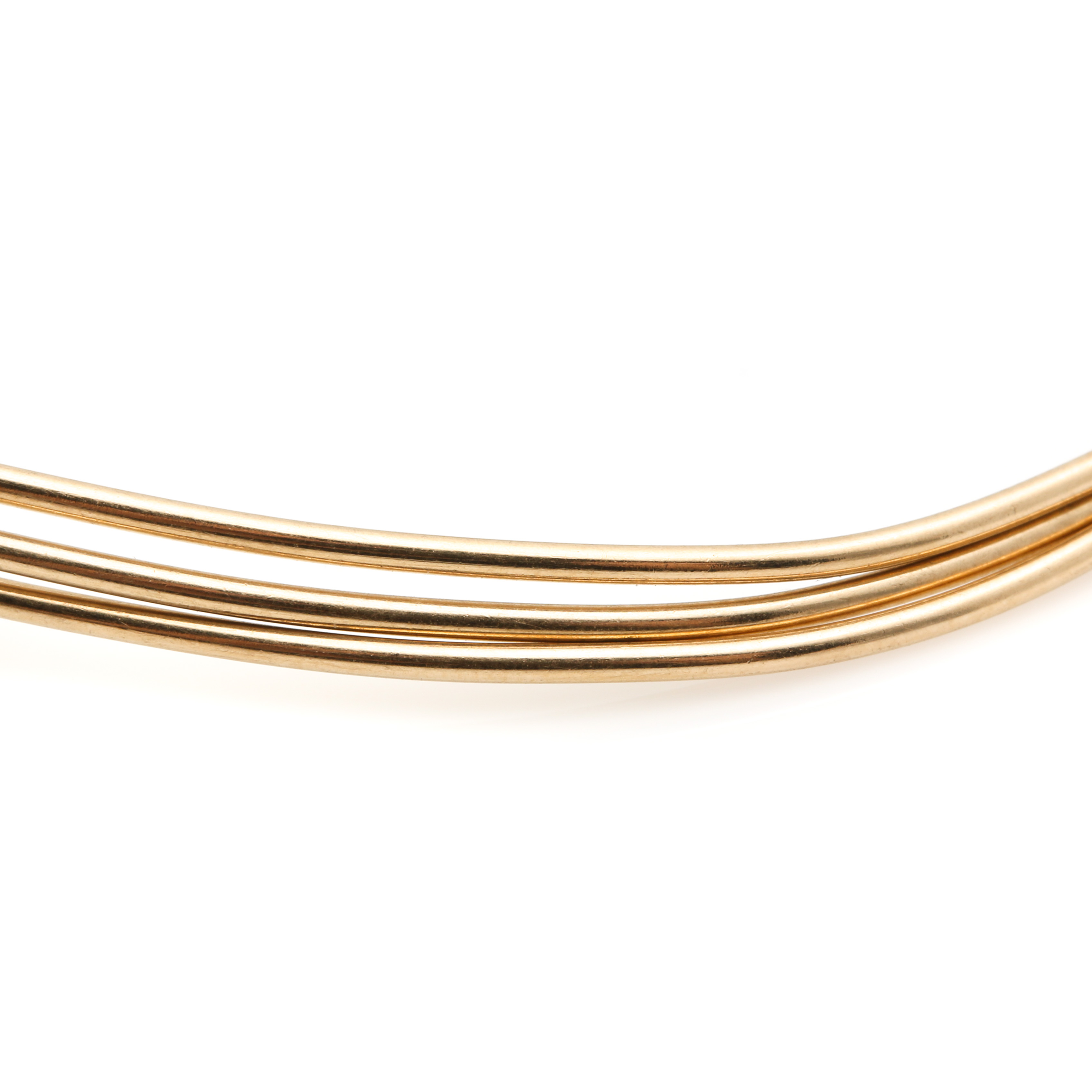 14K Yellow Gold Bangle Bracelet