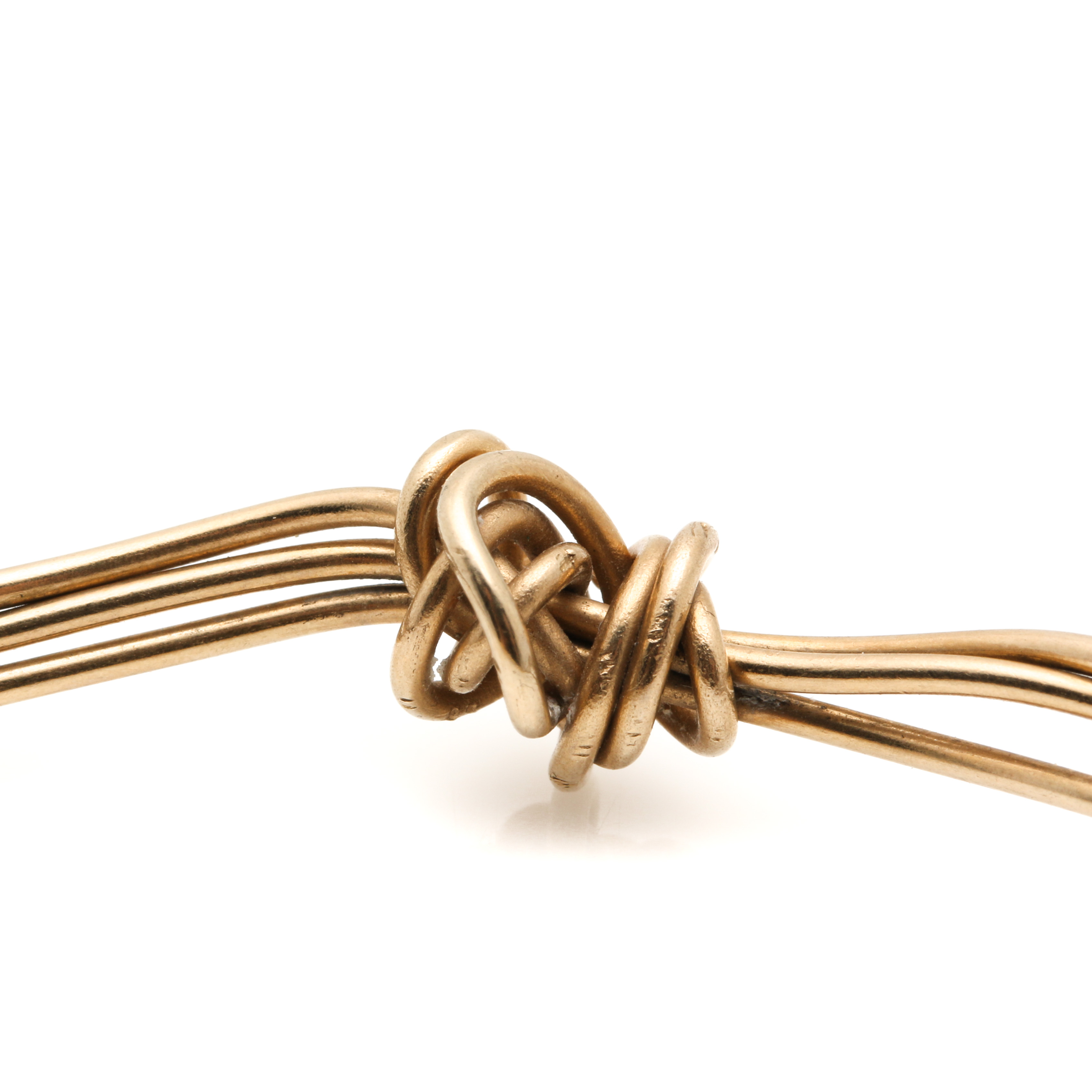 14K Yellow Gold Bangle Bracelet