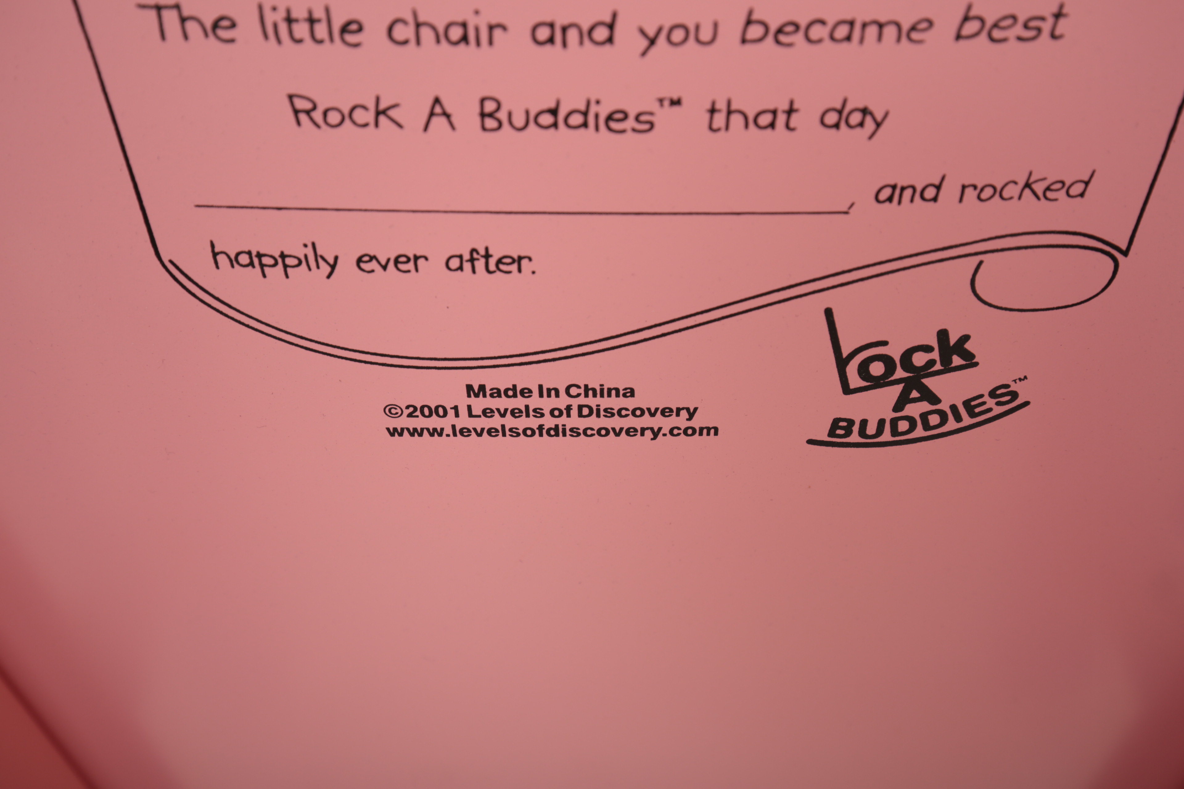 "Rock A Buddies" Princess Rocking Chair by Levels of Discoveries