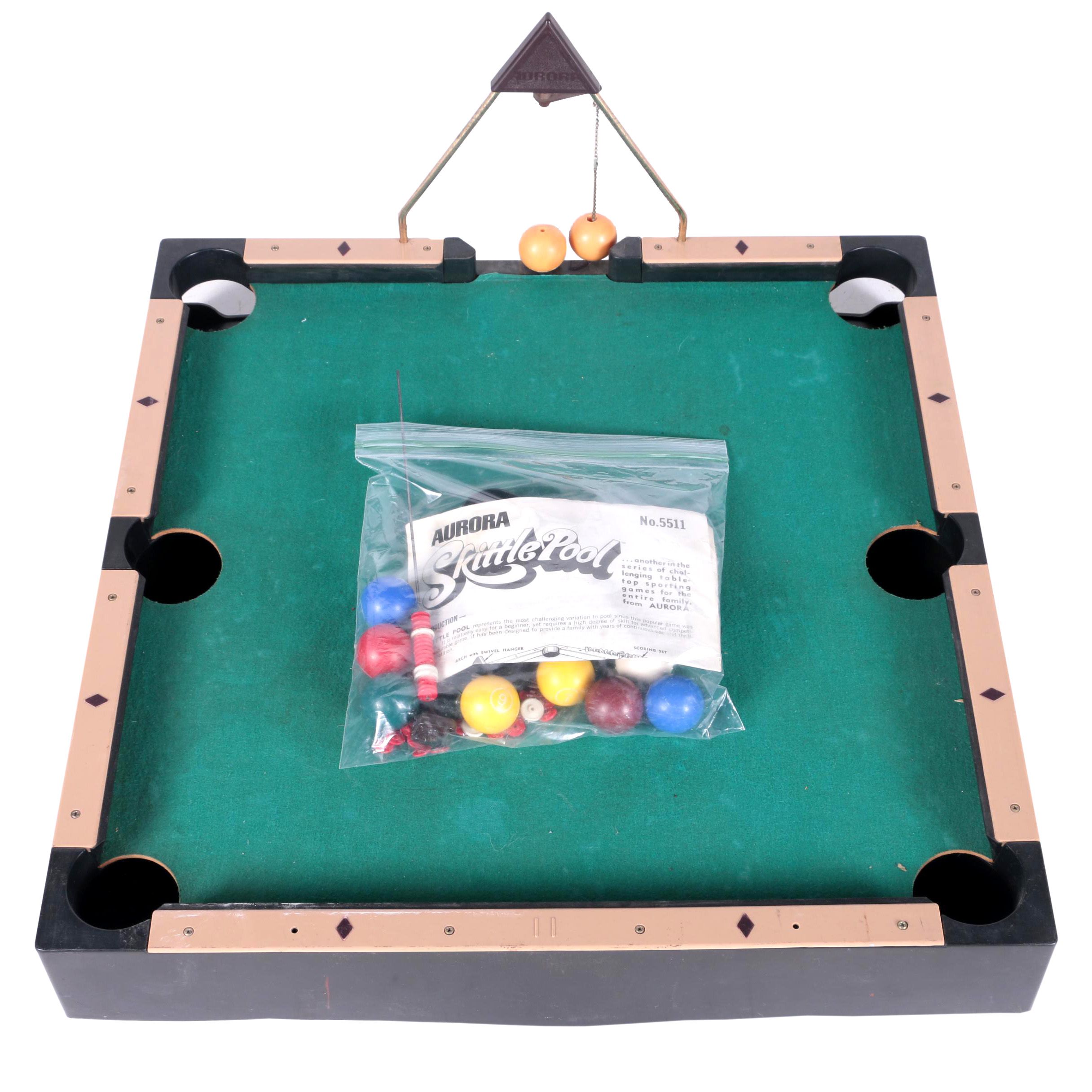 1970s Aurora "Skittle Pool" Game