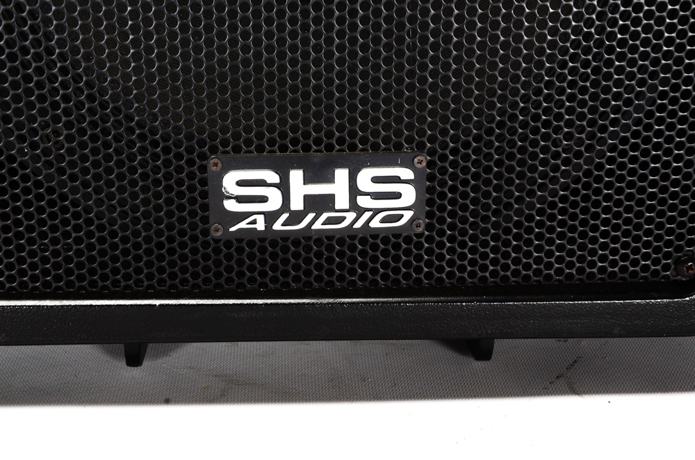 SHS Audio Powered Monitor Speakers