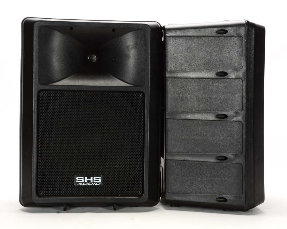 SHS Audio Powered Monitor Speakers