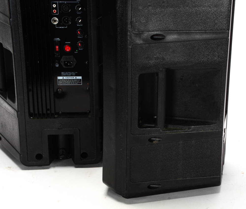 SHS Audio Powered Monitor Speakers