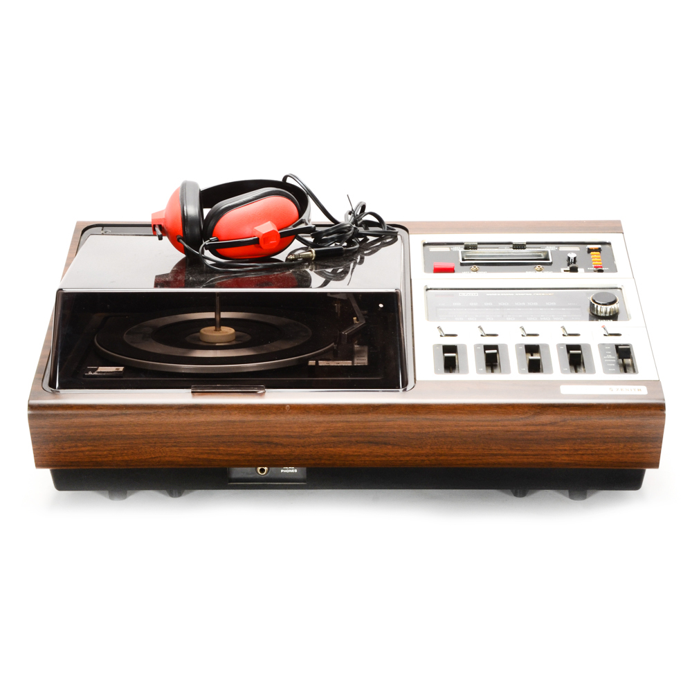 Zenith "Allegro" Record Player/FM Tuner