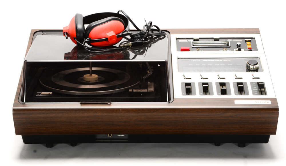 Zenith "Allegro" Record Player/FM Tuner