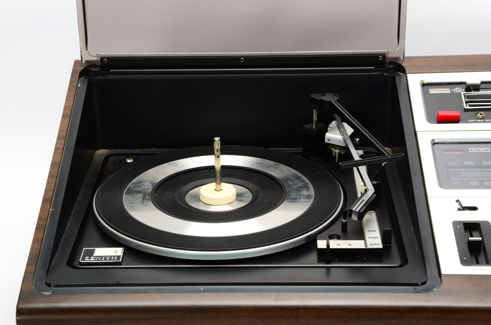 Zenith "Allegro" Record Player/FM Tuner