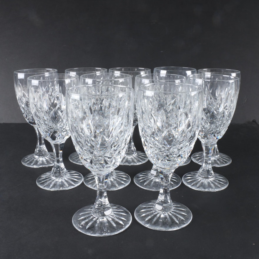 Royal Brierley Crystal "Gainsborough" Goblets
