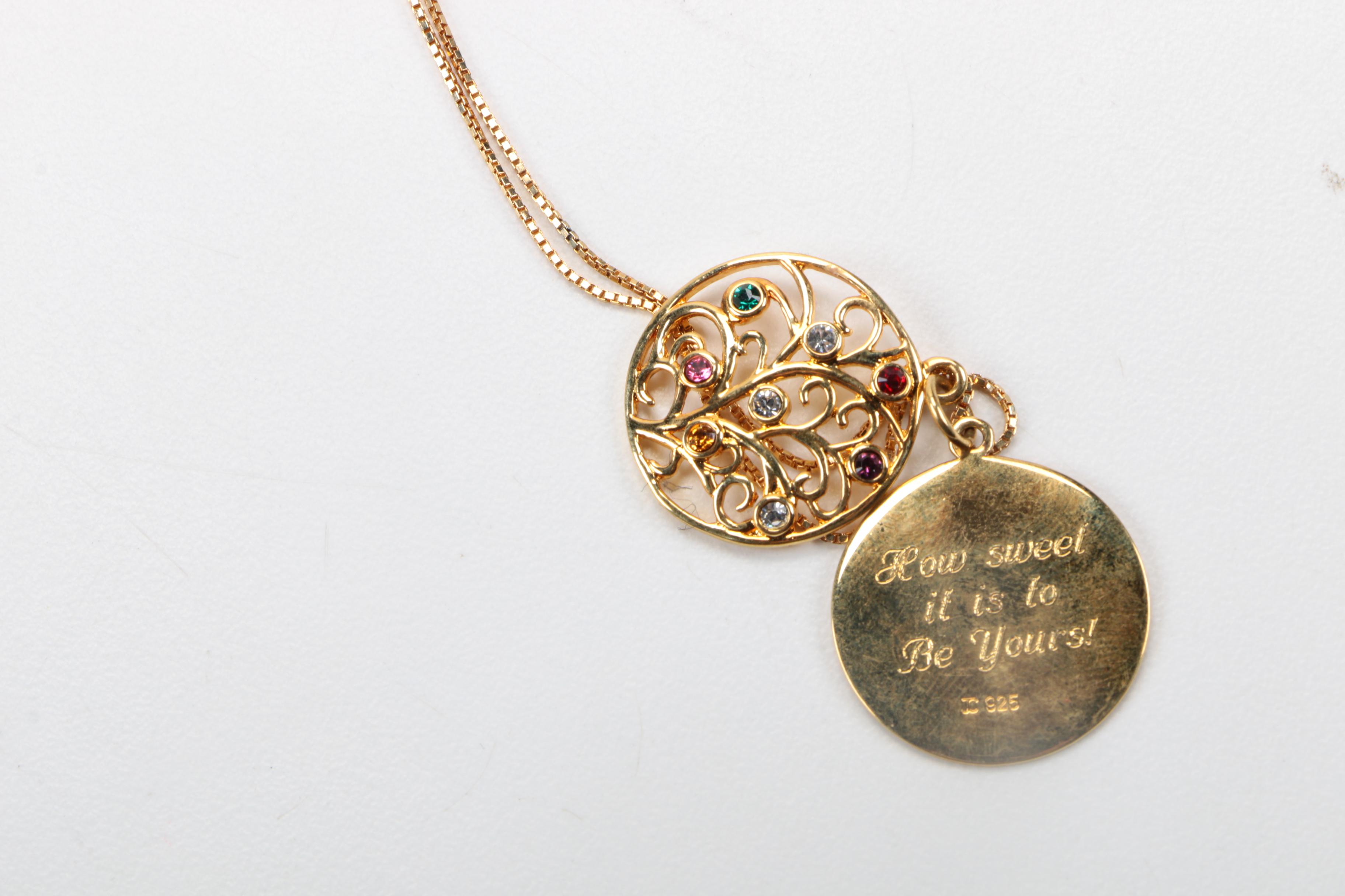 Sterling Silver Jewelry with Gemstone Accents