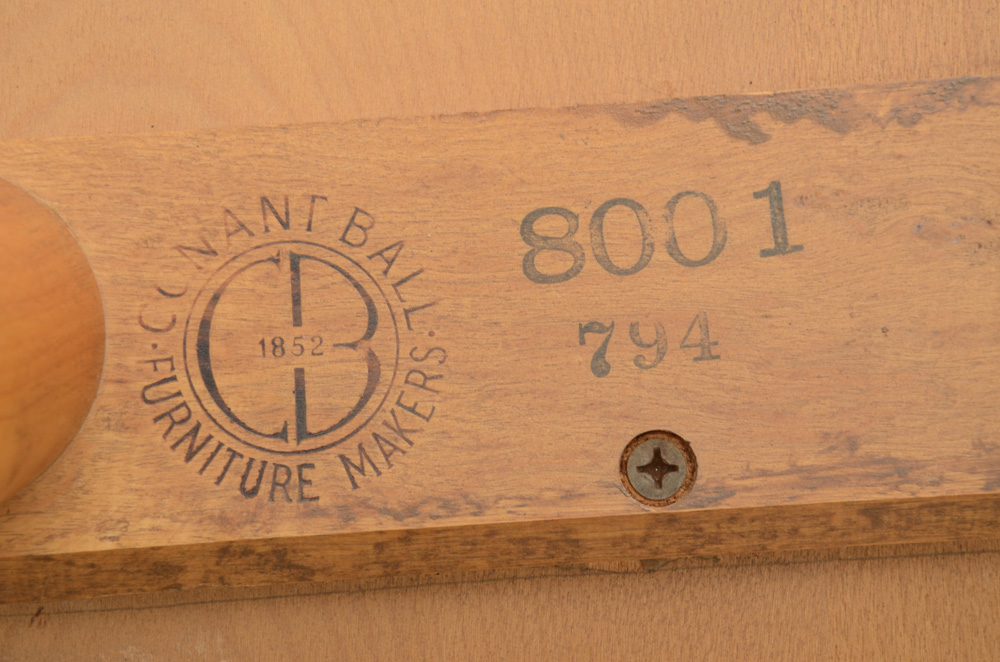 Mid Century Modern Birch Side Tables By Conant Ball