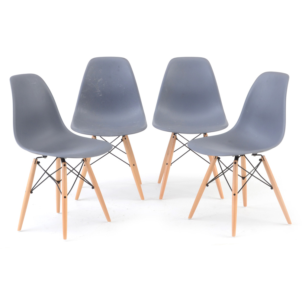 Set of "Viola" Modernist Dining Chairs