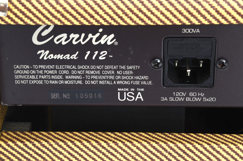 Carvin Nomad 112 50-Watt Tube Amp